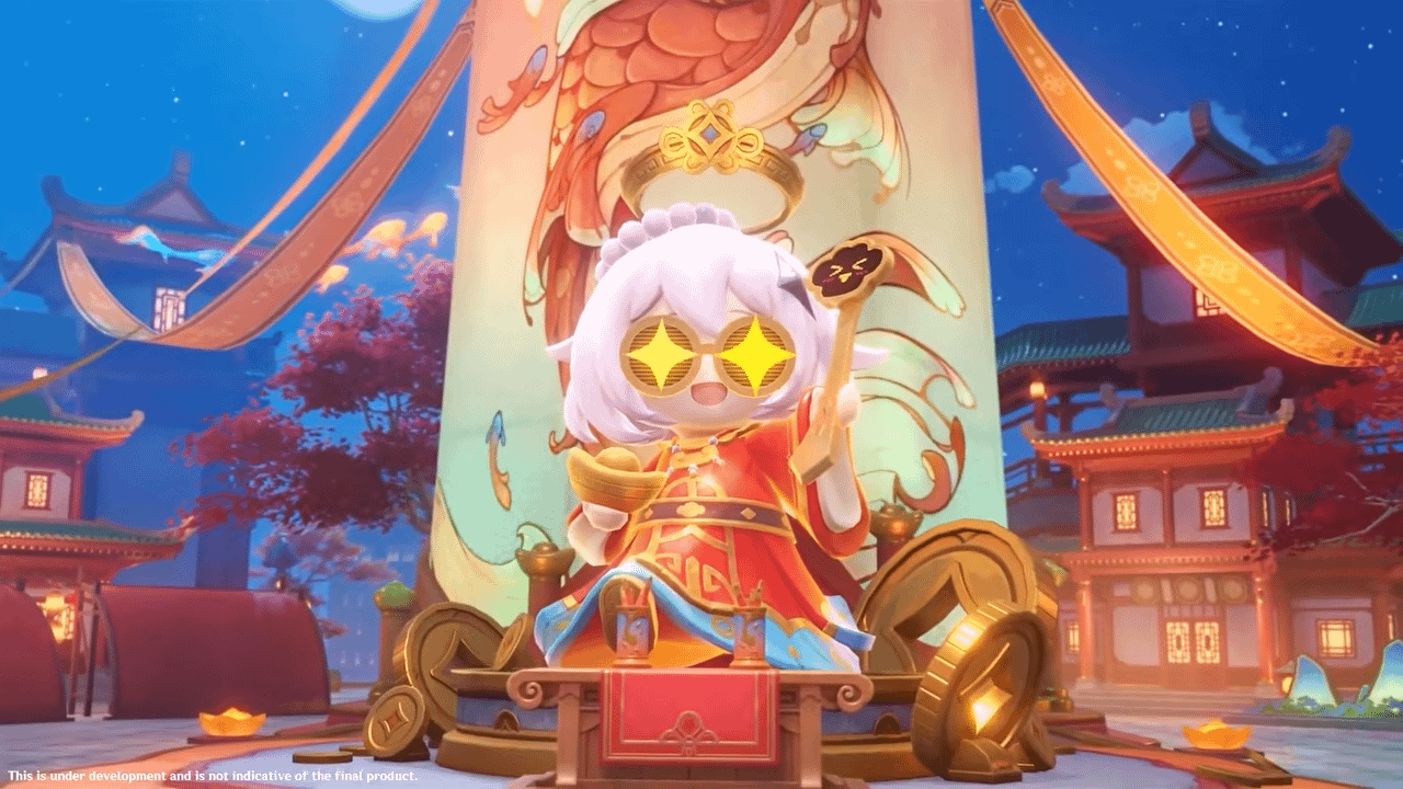 Paimon Statue