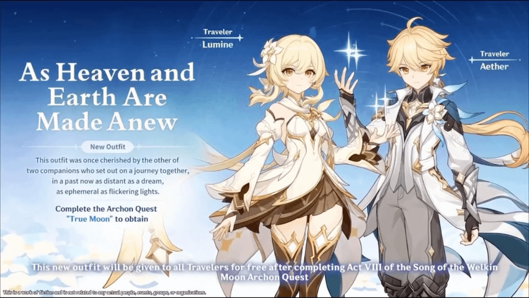 Please let us switch Traveler's gender now 😭
