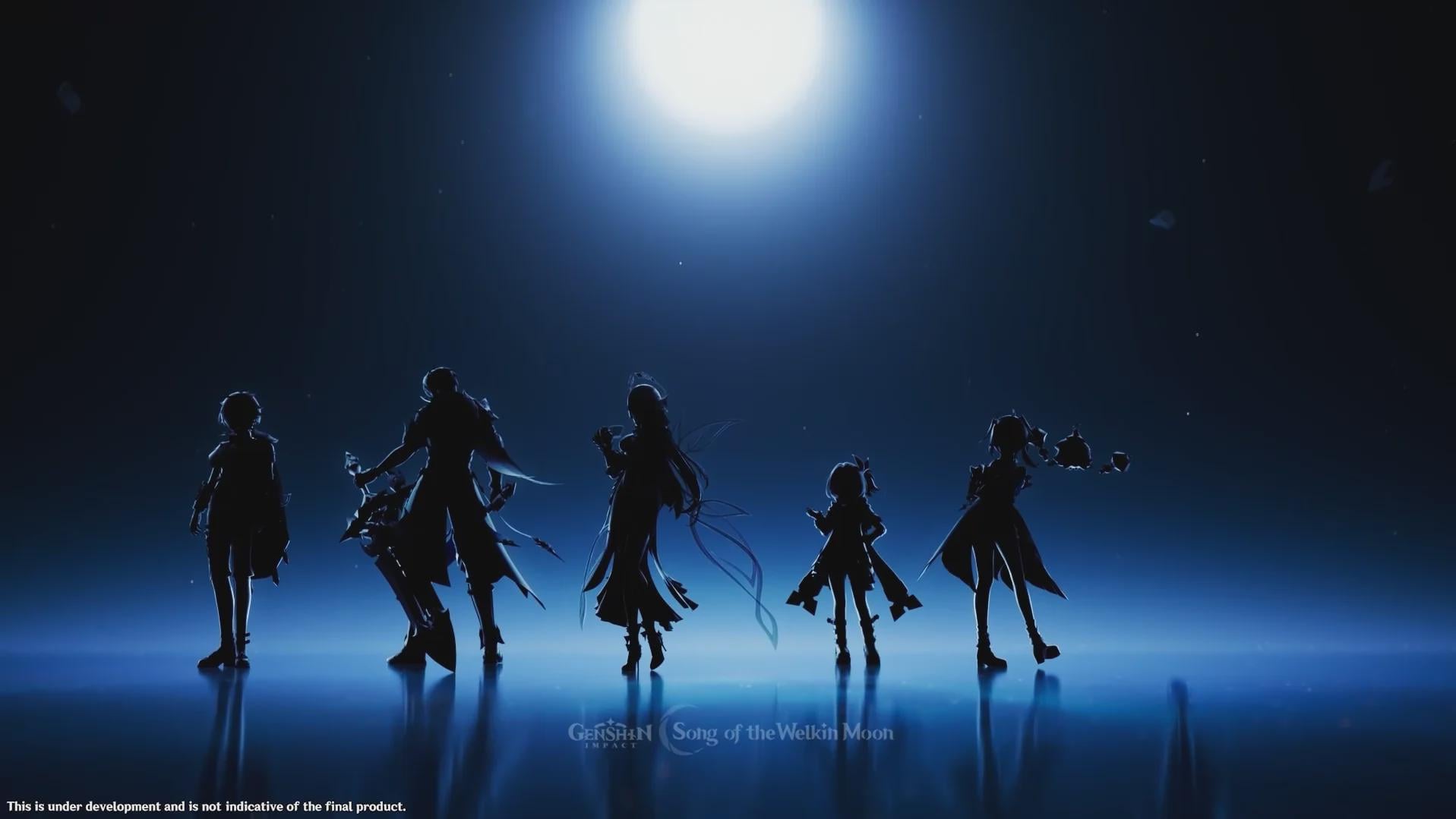 Theory: Whoever the sixth character (reflection) is in this picture will not be the final playable character in Nod Krai.