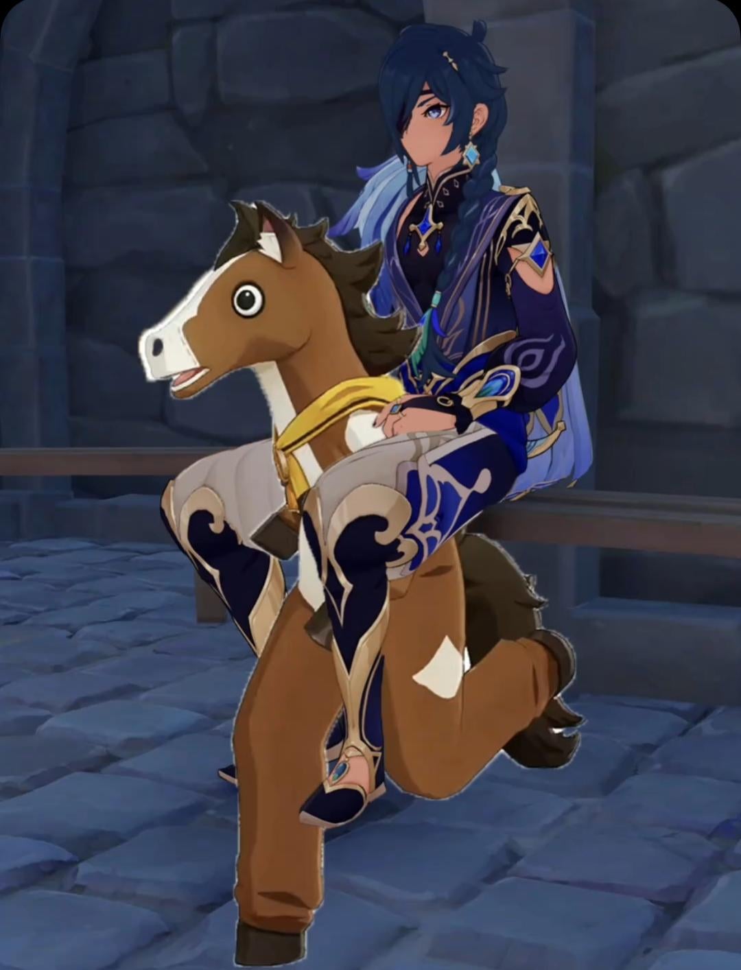 Finally we have horses for our knight from爱撕鸡魔人