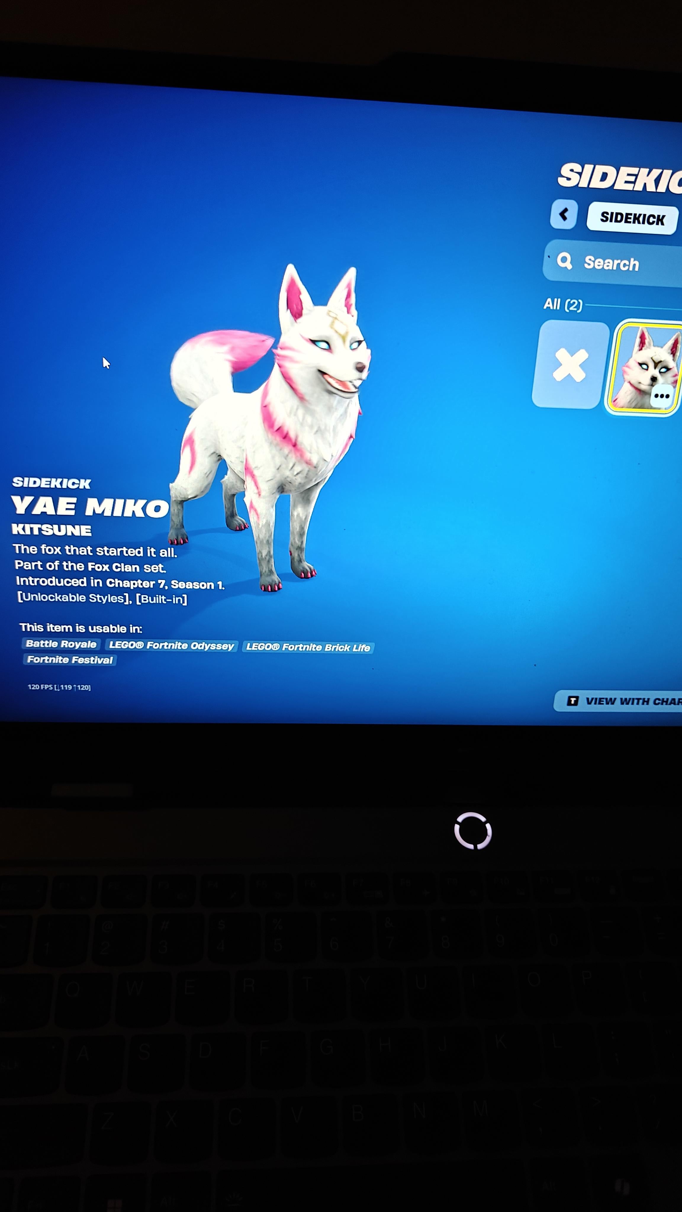 I got Yae Miko in her Fox Form