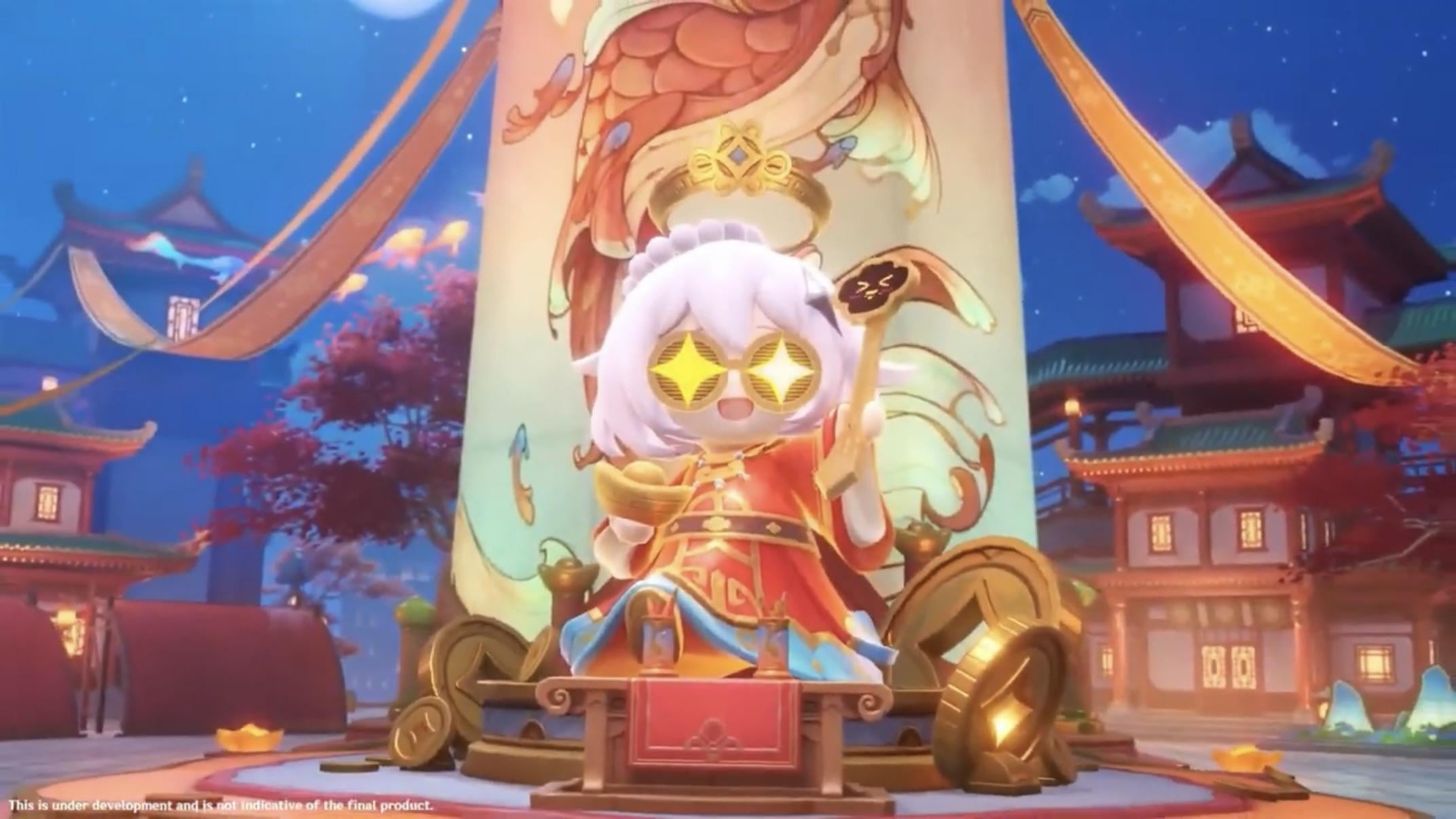 I have a feeling that they may be slowly transitioning Paimon into the MW mascot as the story comes to an end.