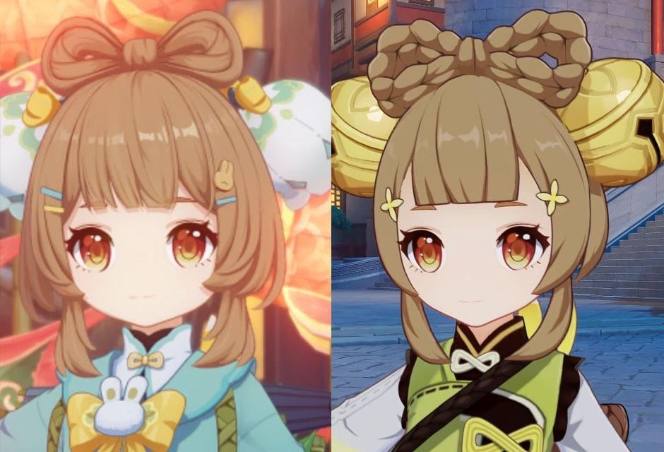 Yaoyao's hair details have improved a lot