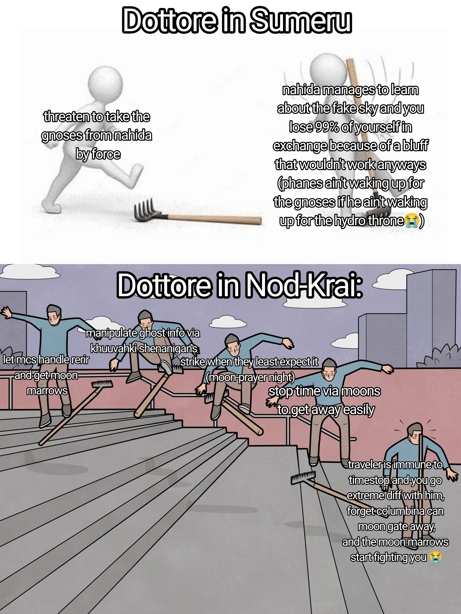 dottore's big plans: