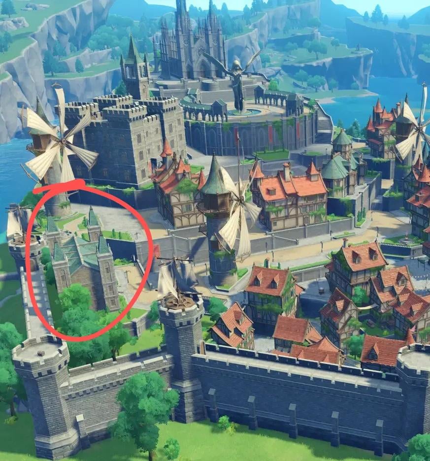 Does anyone remember what building this is in mondsdadt?