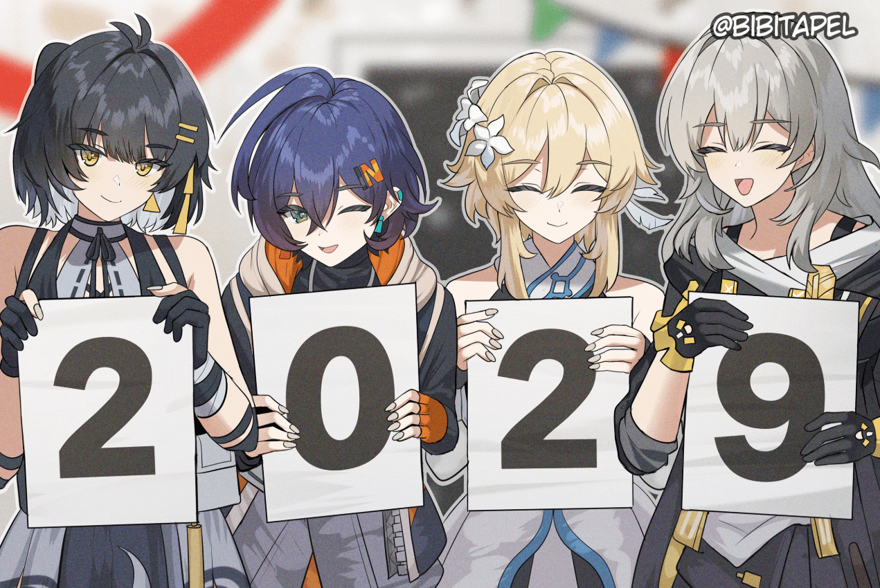 Happy New Year by female MC's (by @bibitapel)