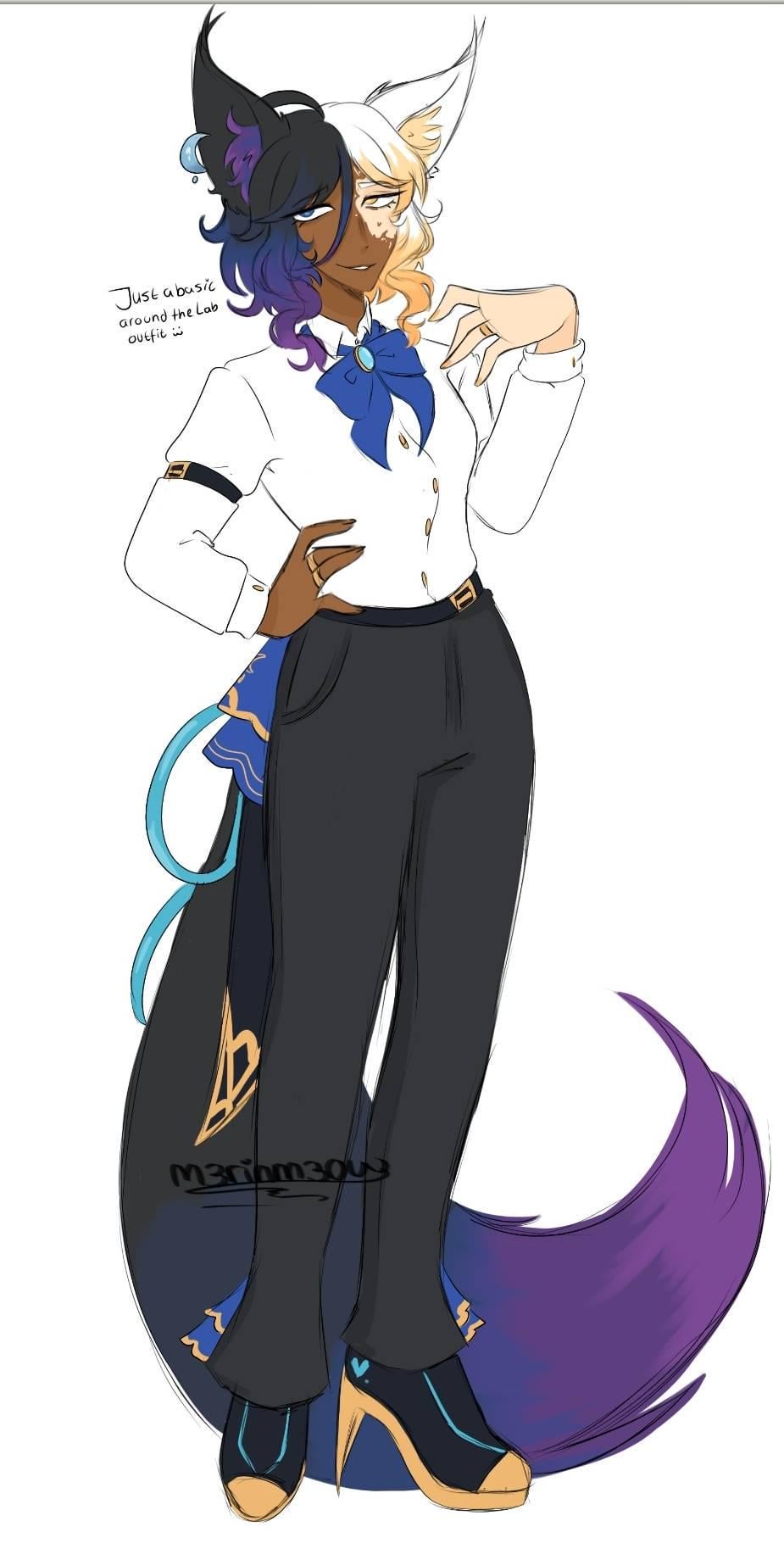 So I know people hate ocs for some reason here but if I post on a dif reddit I'd just get told to post her here anyways soo I guess whatever