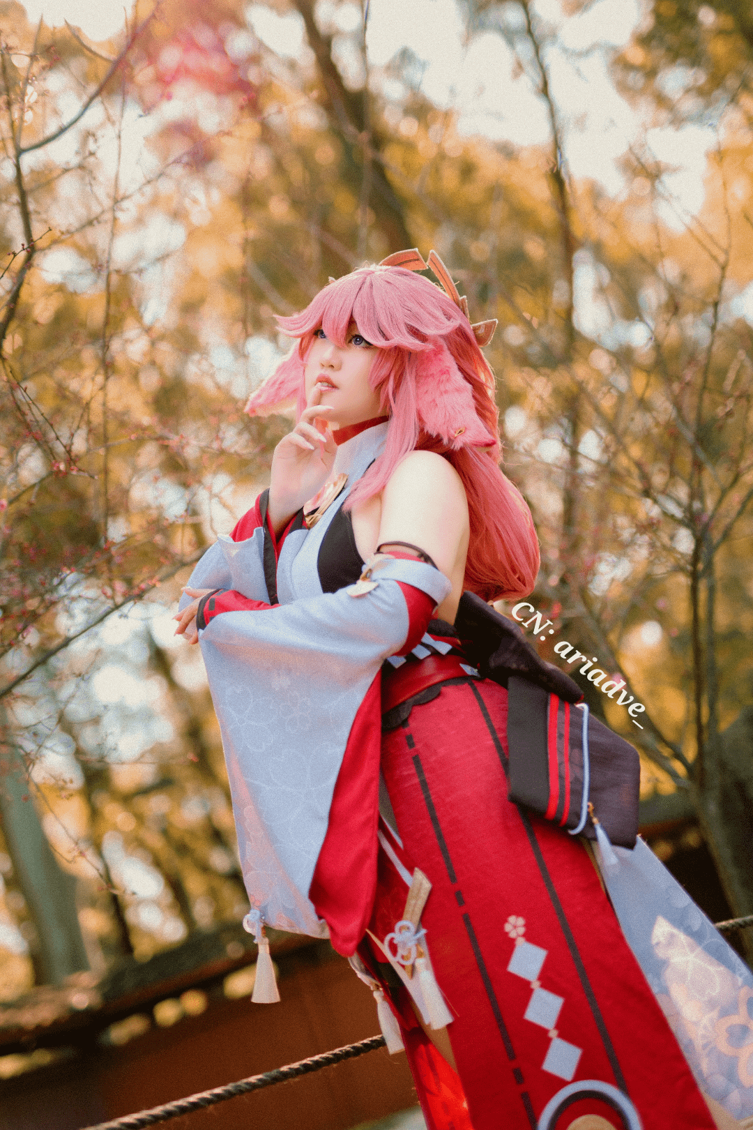 My Yae Miko cosplay by ariadve