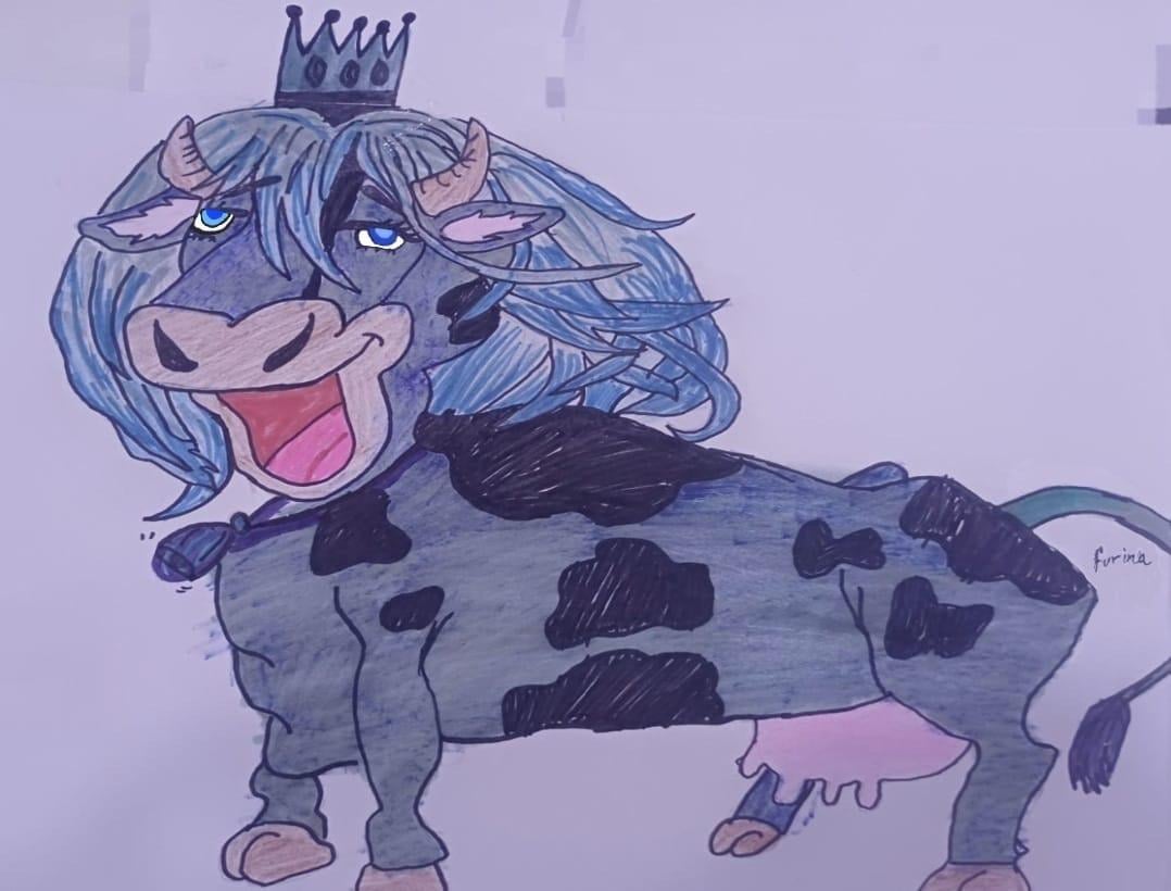 So umm… my friend who doesn’t play genshin drew this and sent it to me