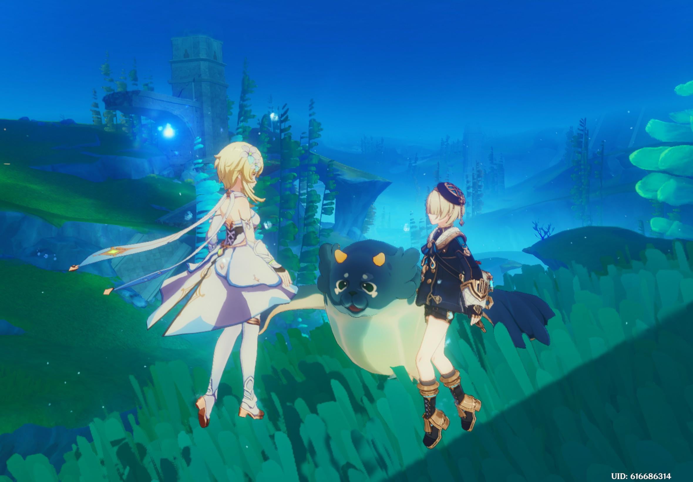 Never noticed how similar Lumine and Freminet look before now