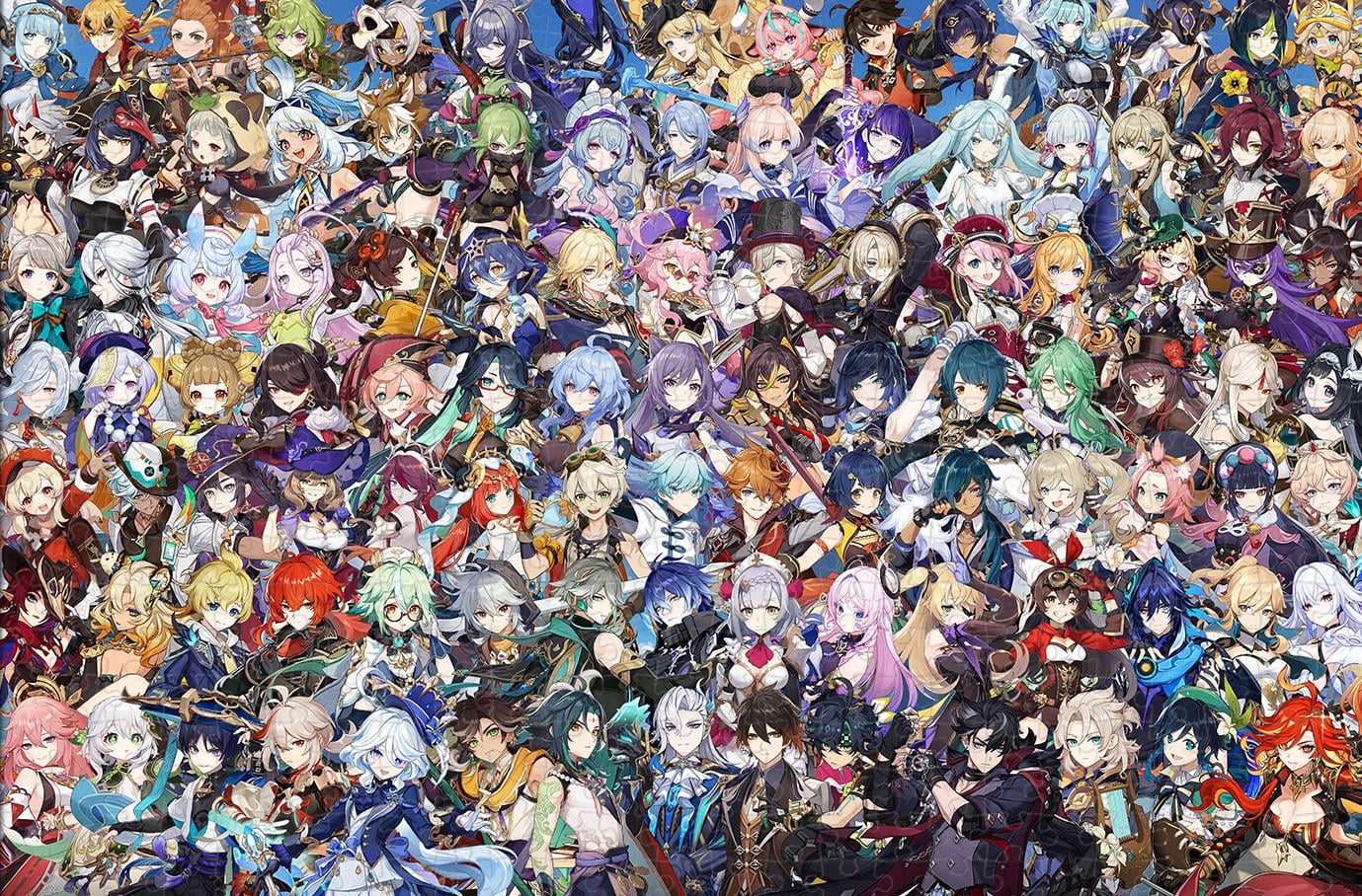 Could someone who knows how to edit images add more characters to this image?