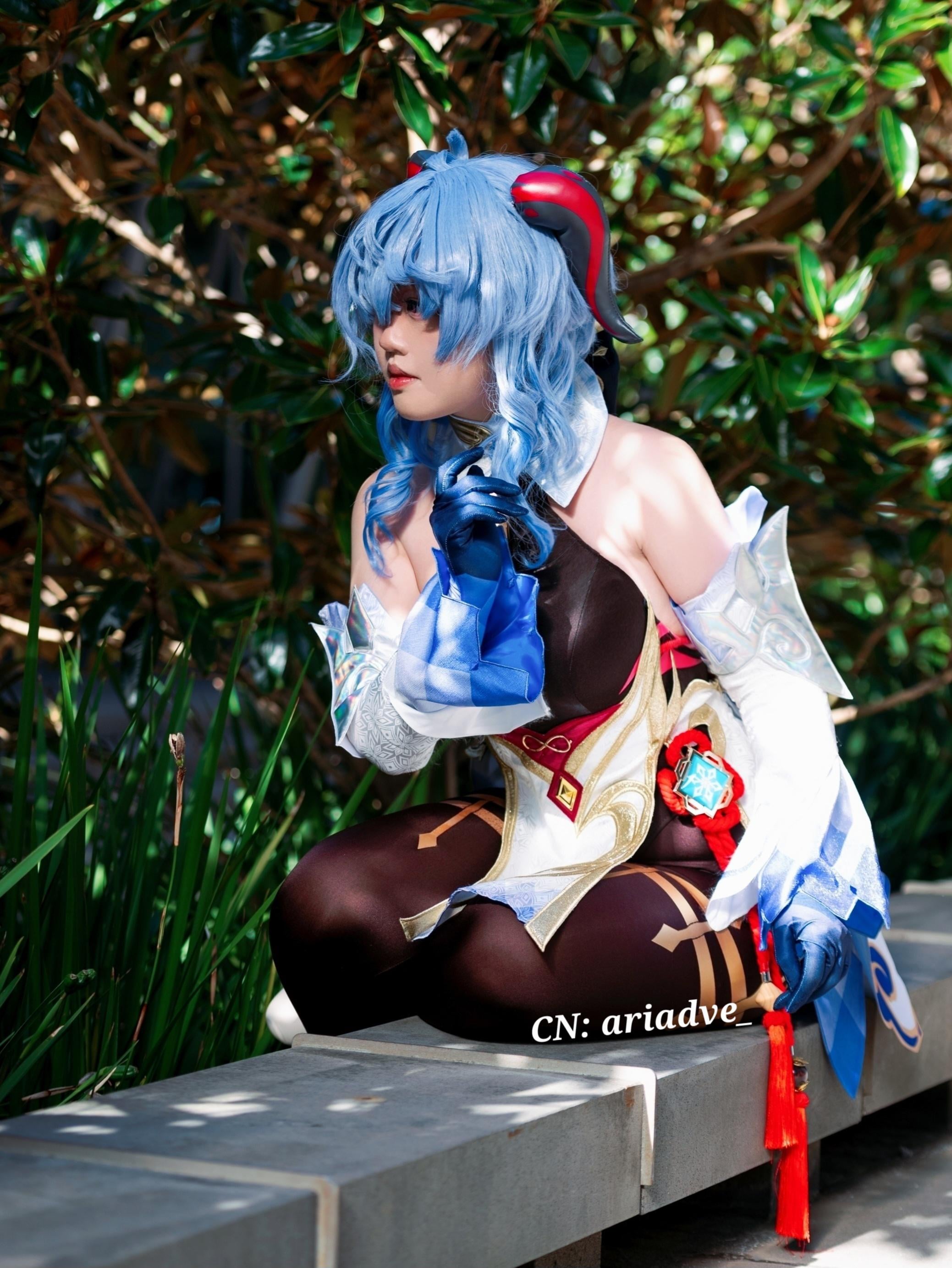 My Ganyu Cosplay by ariadve_
