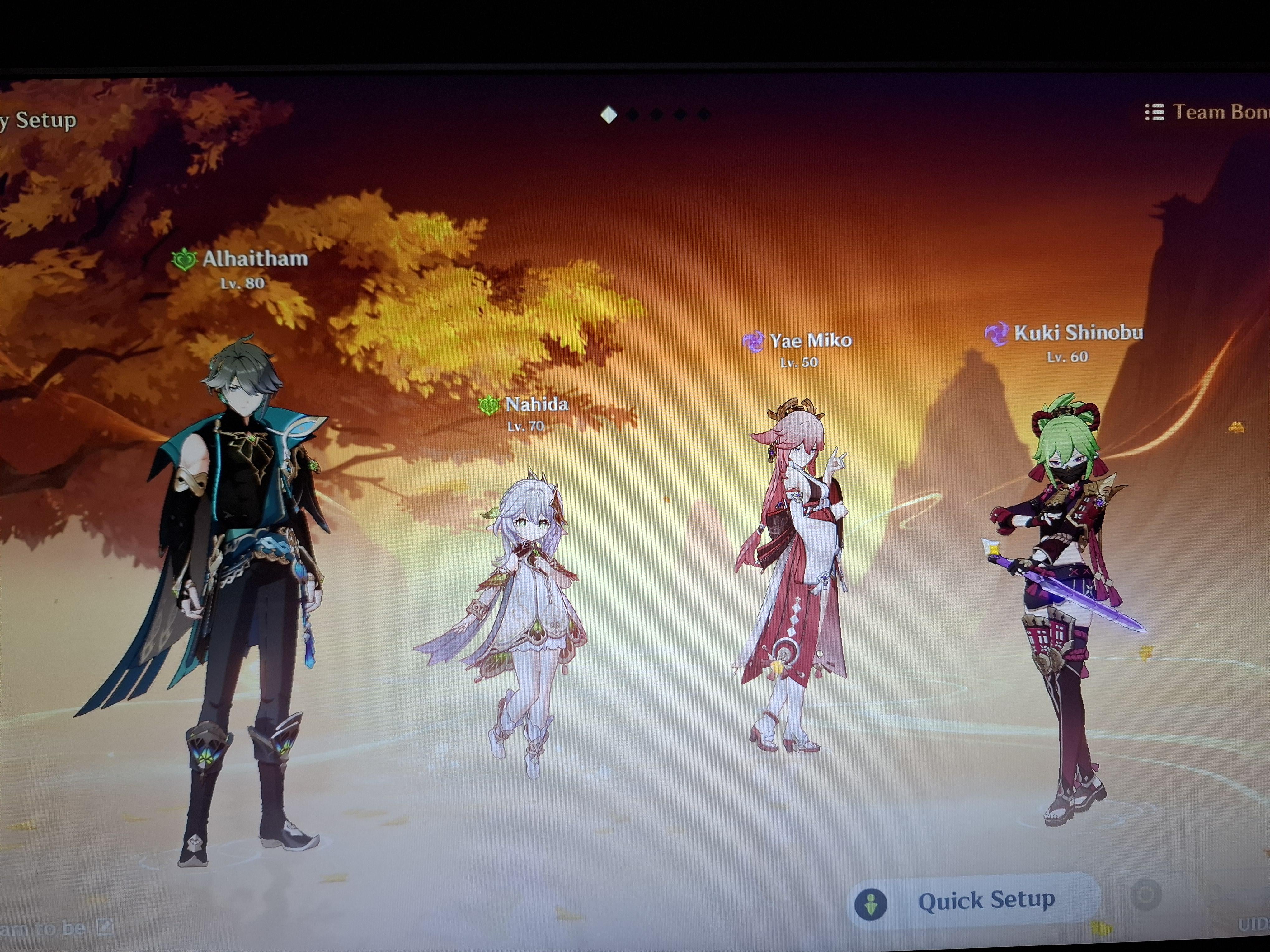 Help with my team?