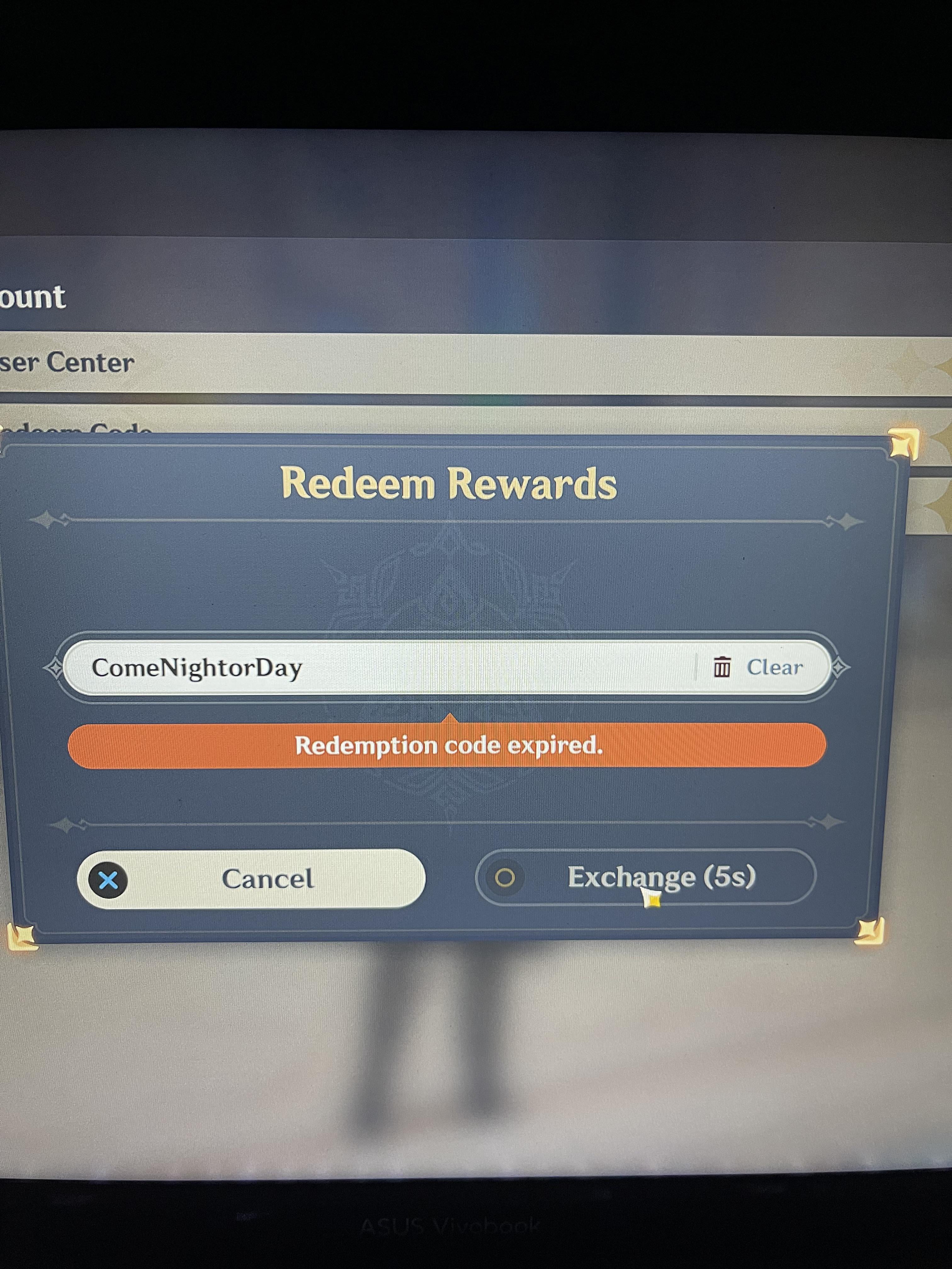 So i missed out on 300 primogems :/