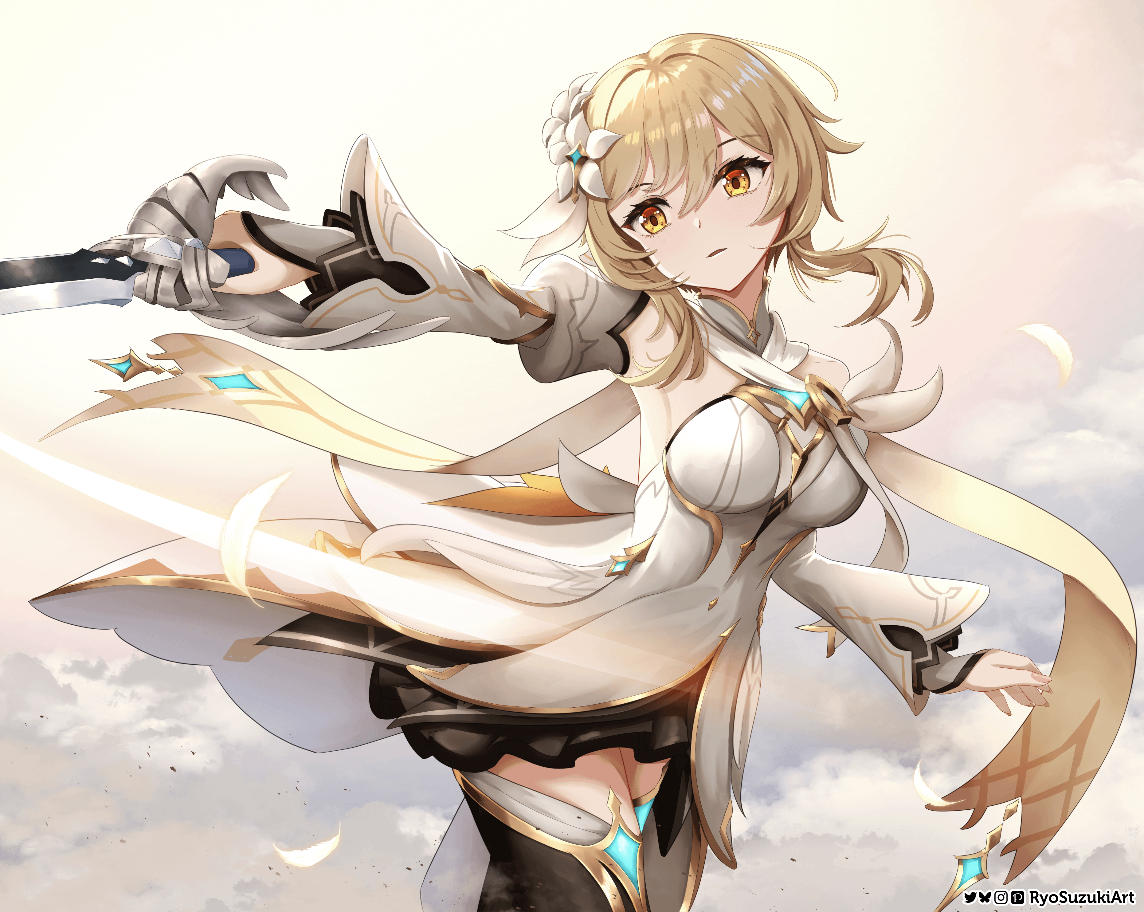 Lumine's New Skin (OC Art)