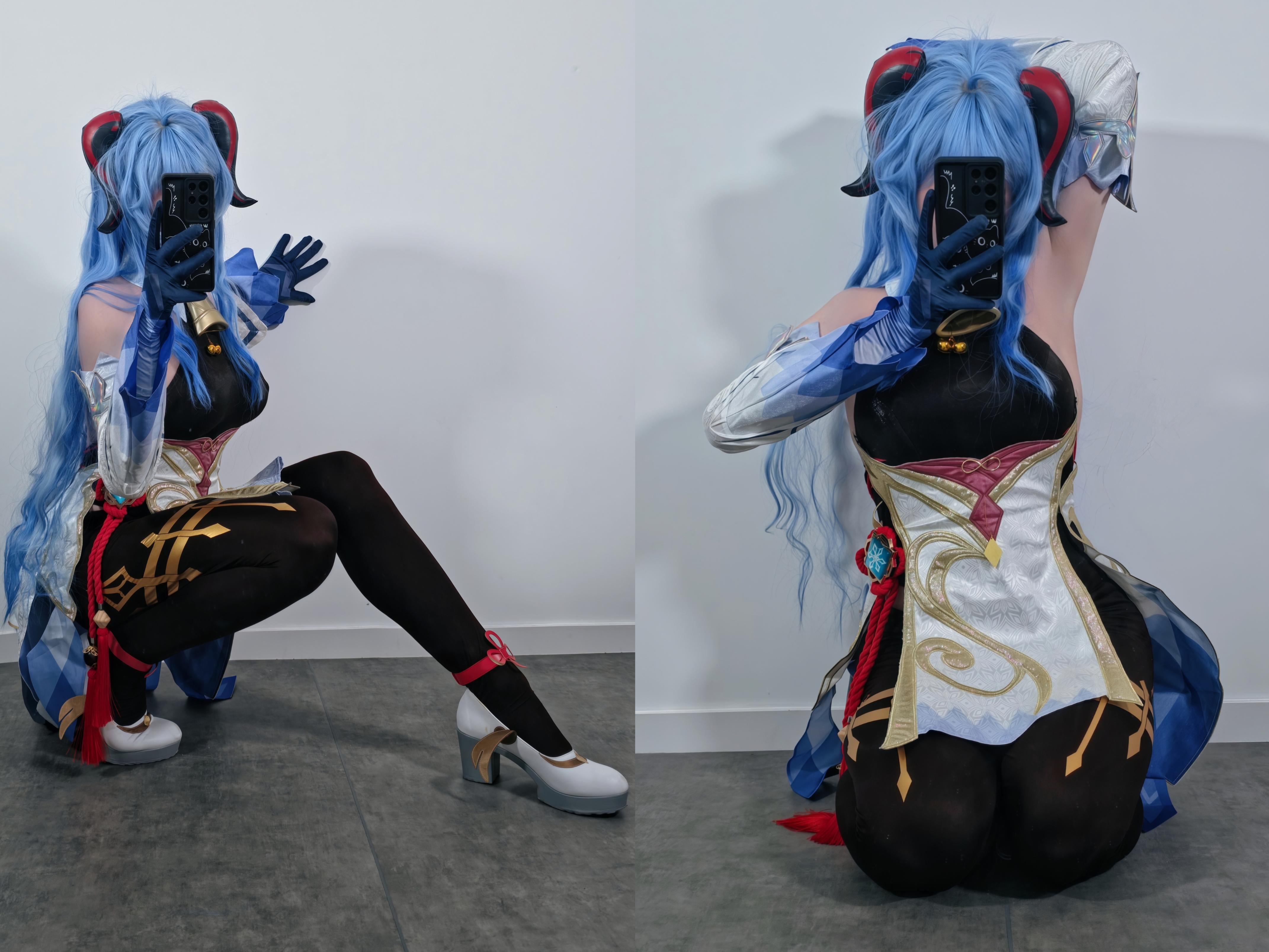 Ganyu cosplay by me