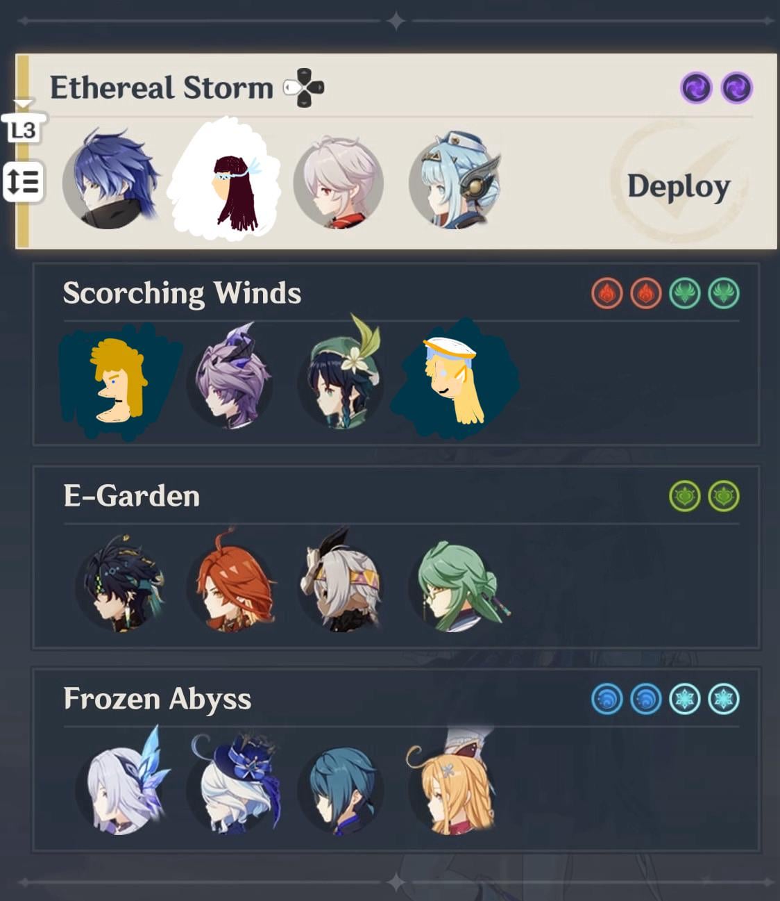 My favorite current/upcoming strongest teams