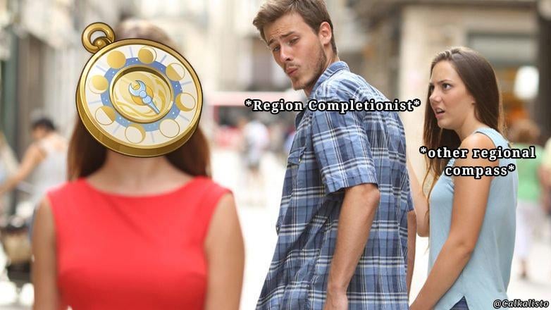 Bow to the superior treasure compass.