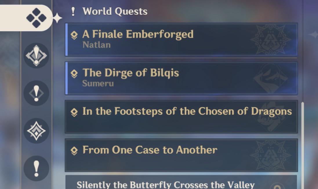 Whats the difference between these world quests?