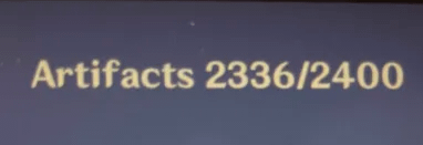 I have an hoarding issue (Please increase the artifact limit)