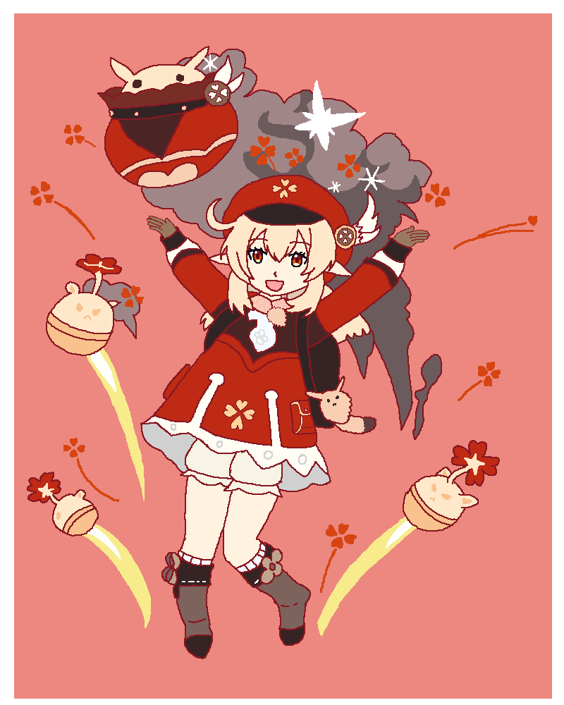 did a little redraw of Klee's splash art