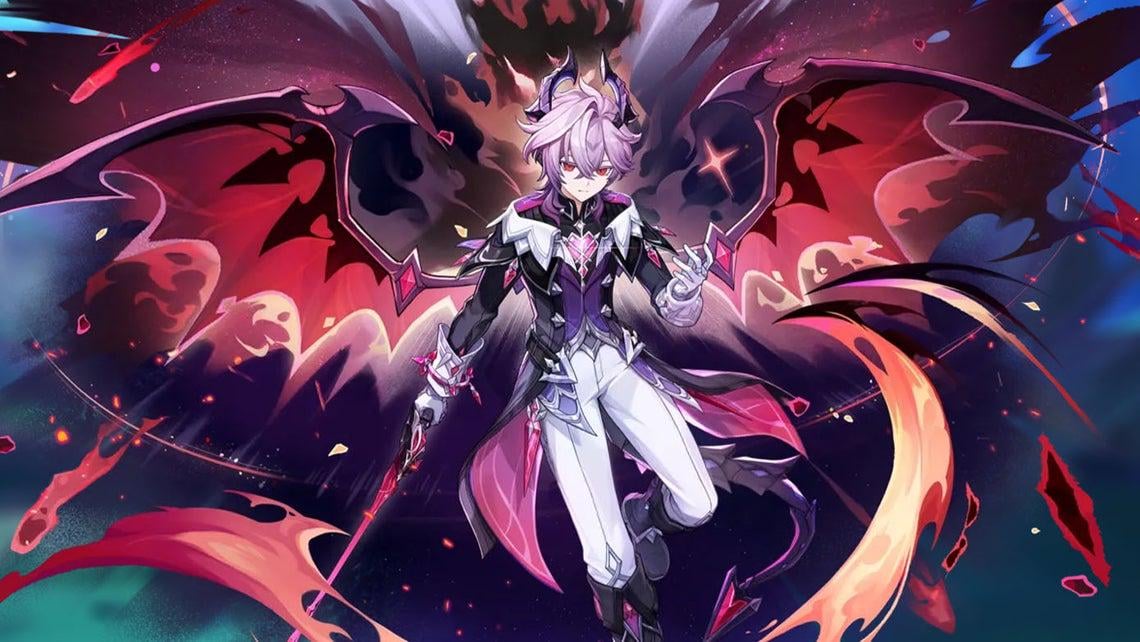 if he has wings, why doesn't fly? is he Fatui?