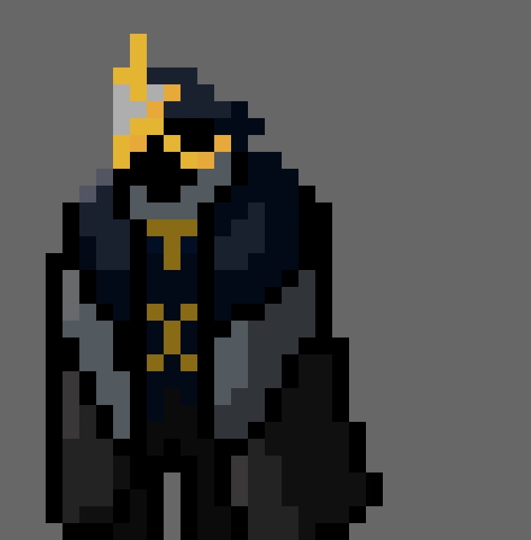 an attempt at a capitano sprite was made