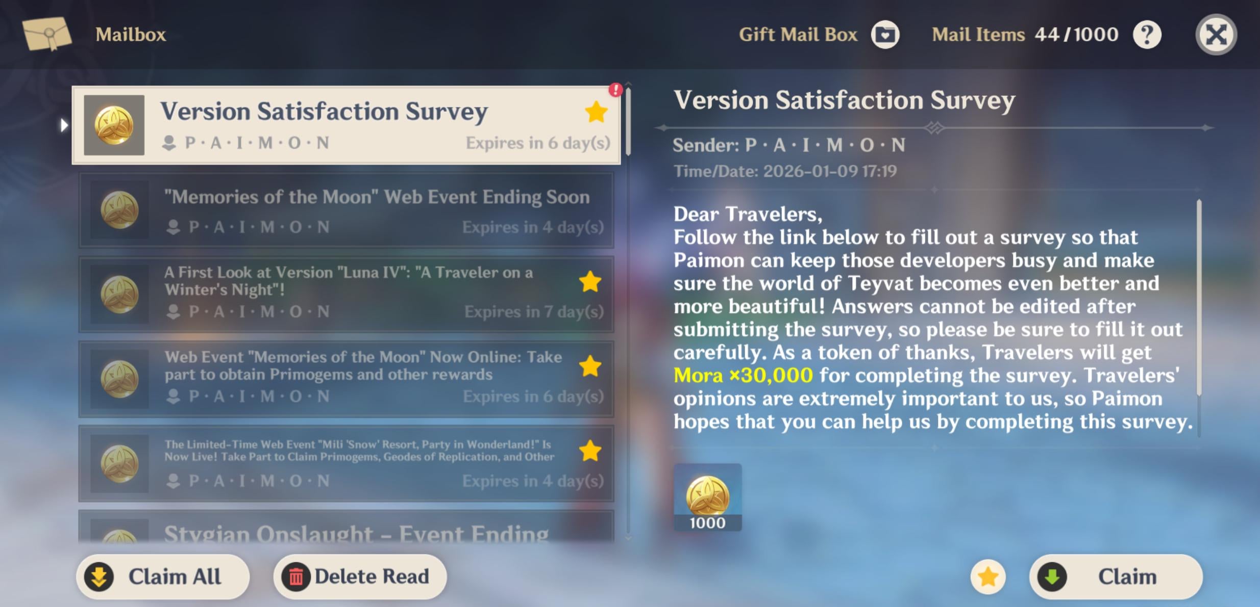 Version Survey is out