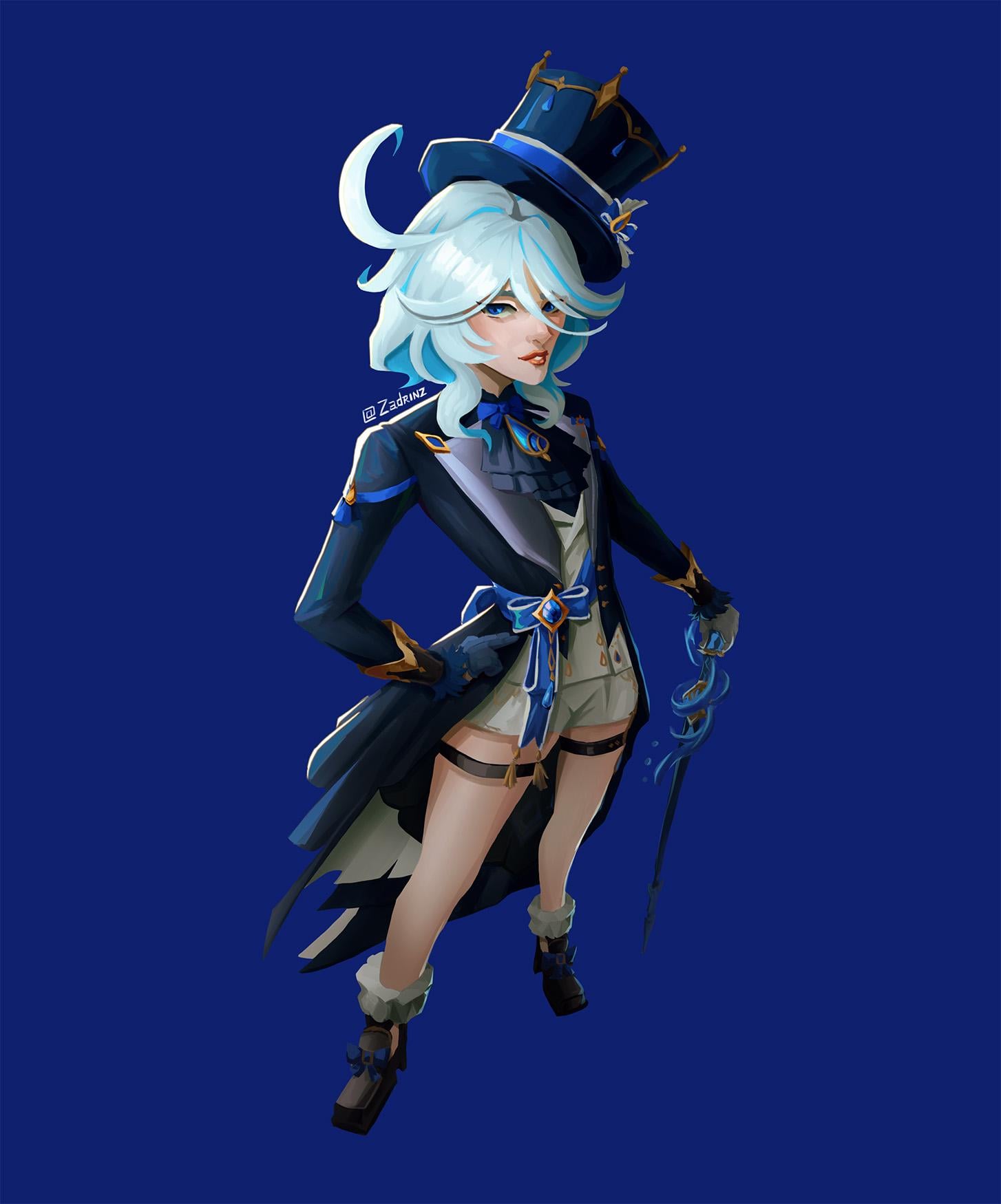 I Painted Furina (By Zadrinz)