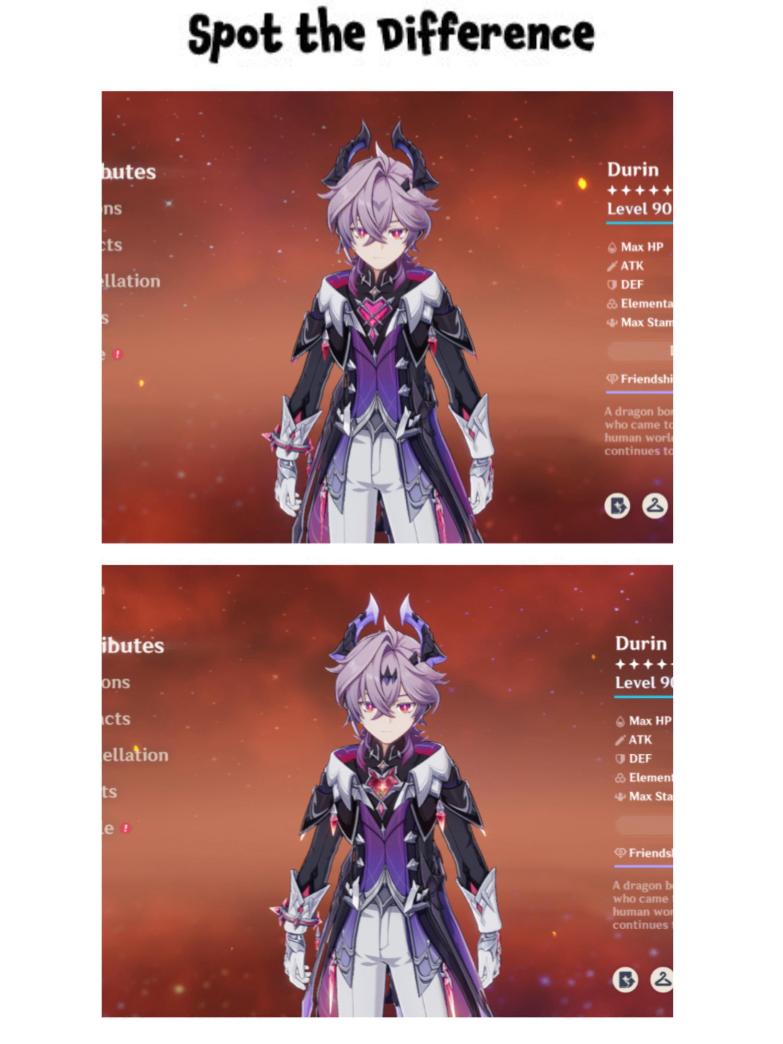 First time equipping the skin: