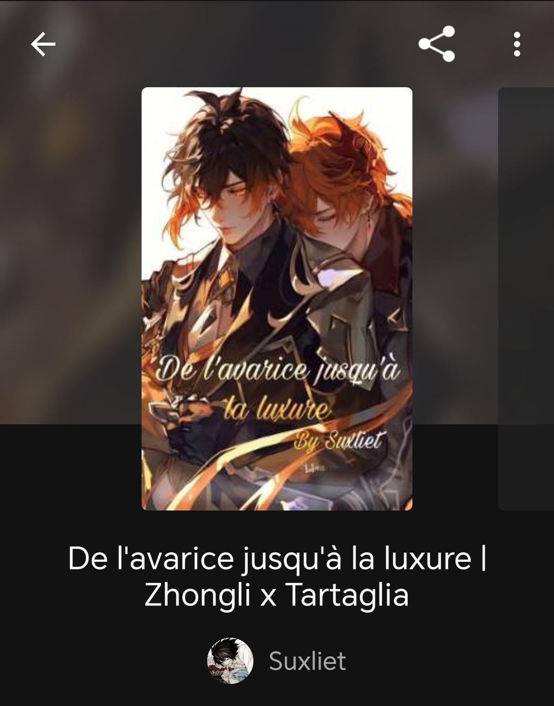 FRENCH ! Fanfiction for those who want to read one