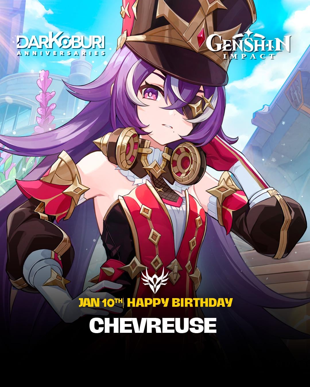 Happy birthday to Chevreuse!