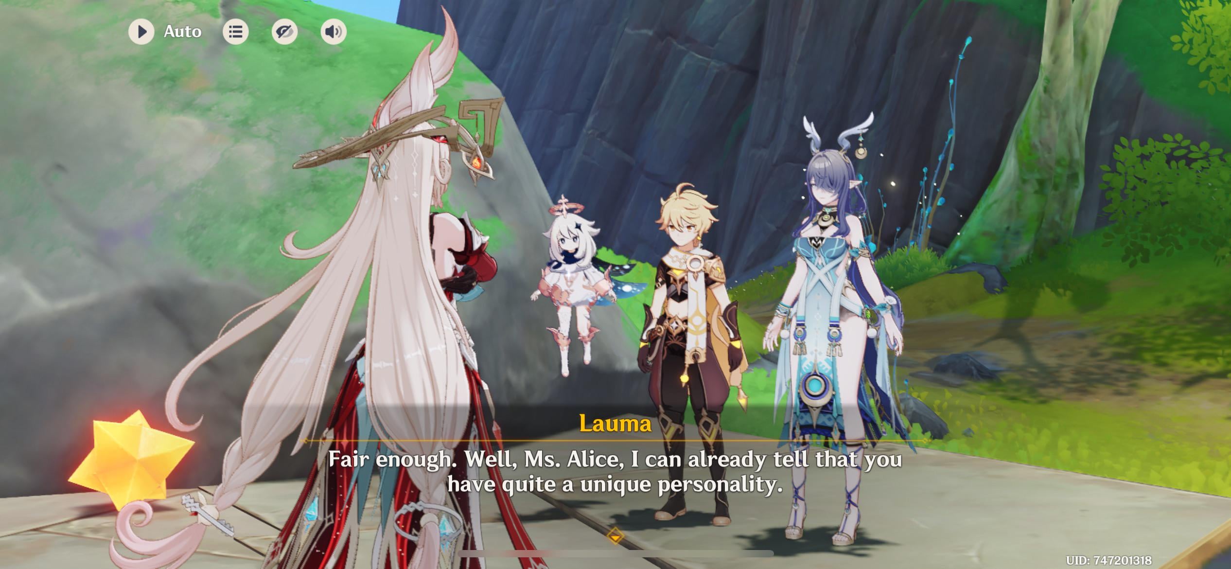 Lauma being visibly weirded out by alice is so funny 😭