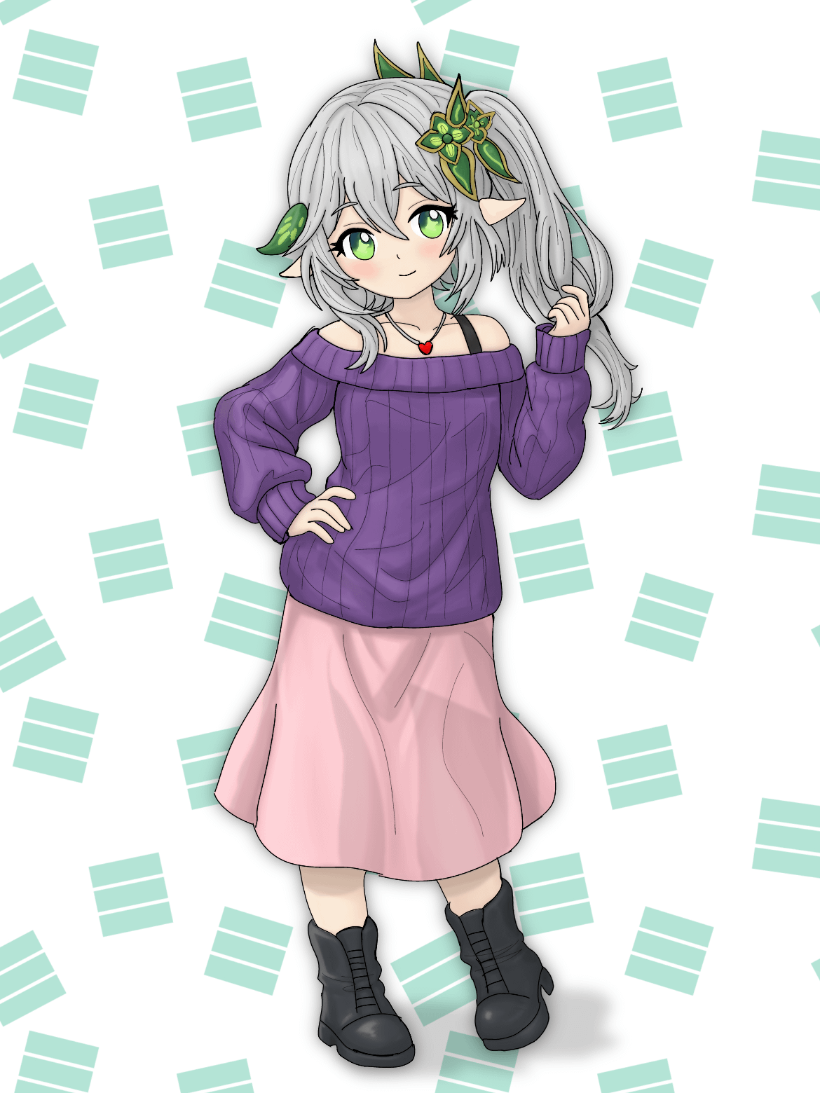 Nahida in modern clothes
