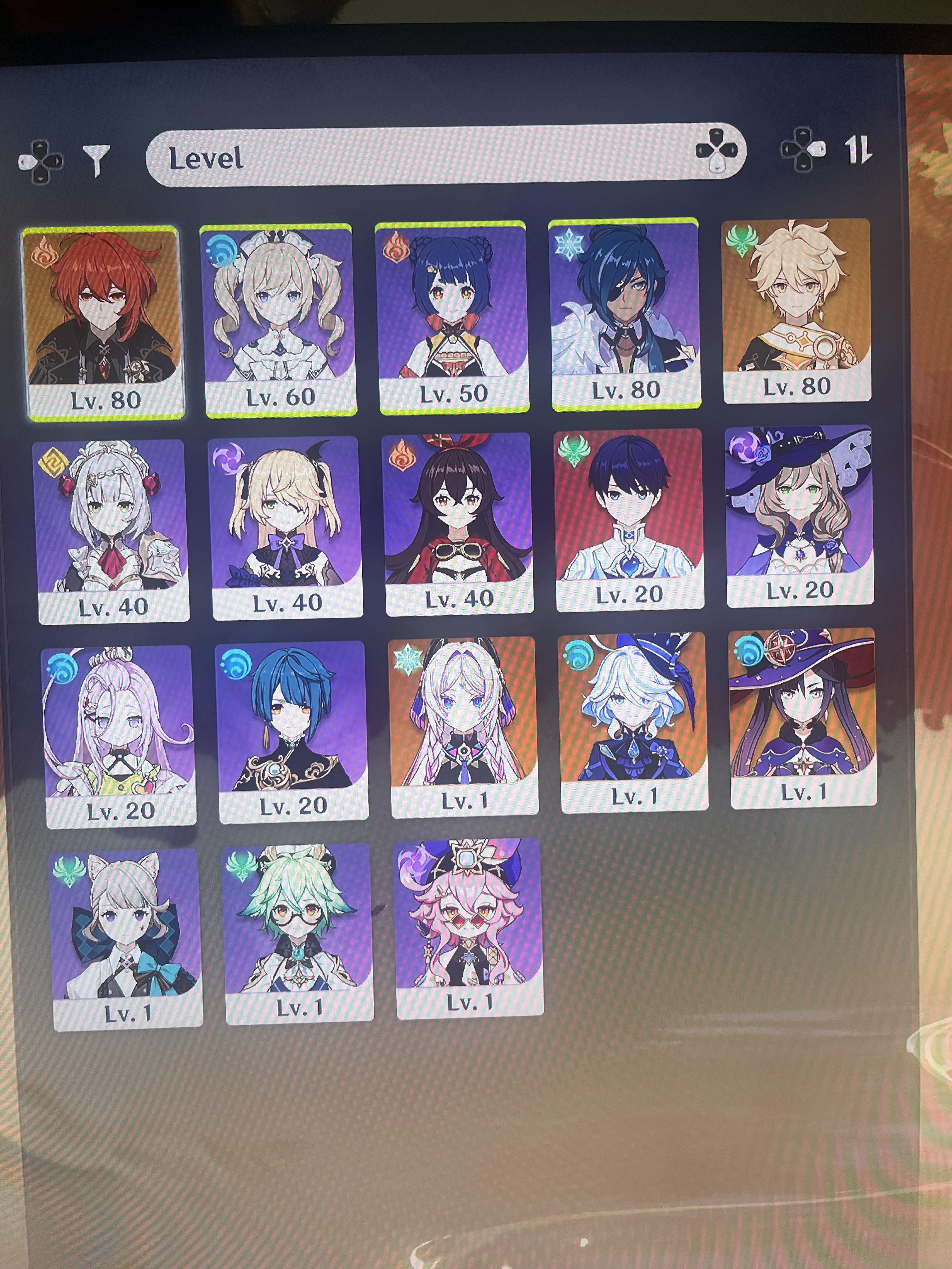 Which characters should I focus on