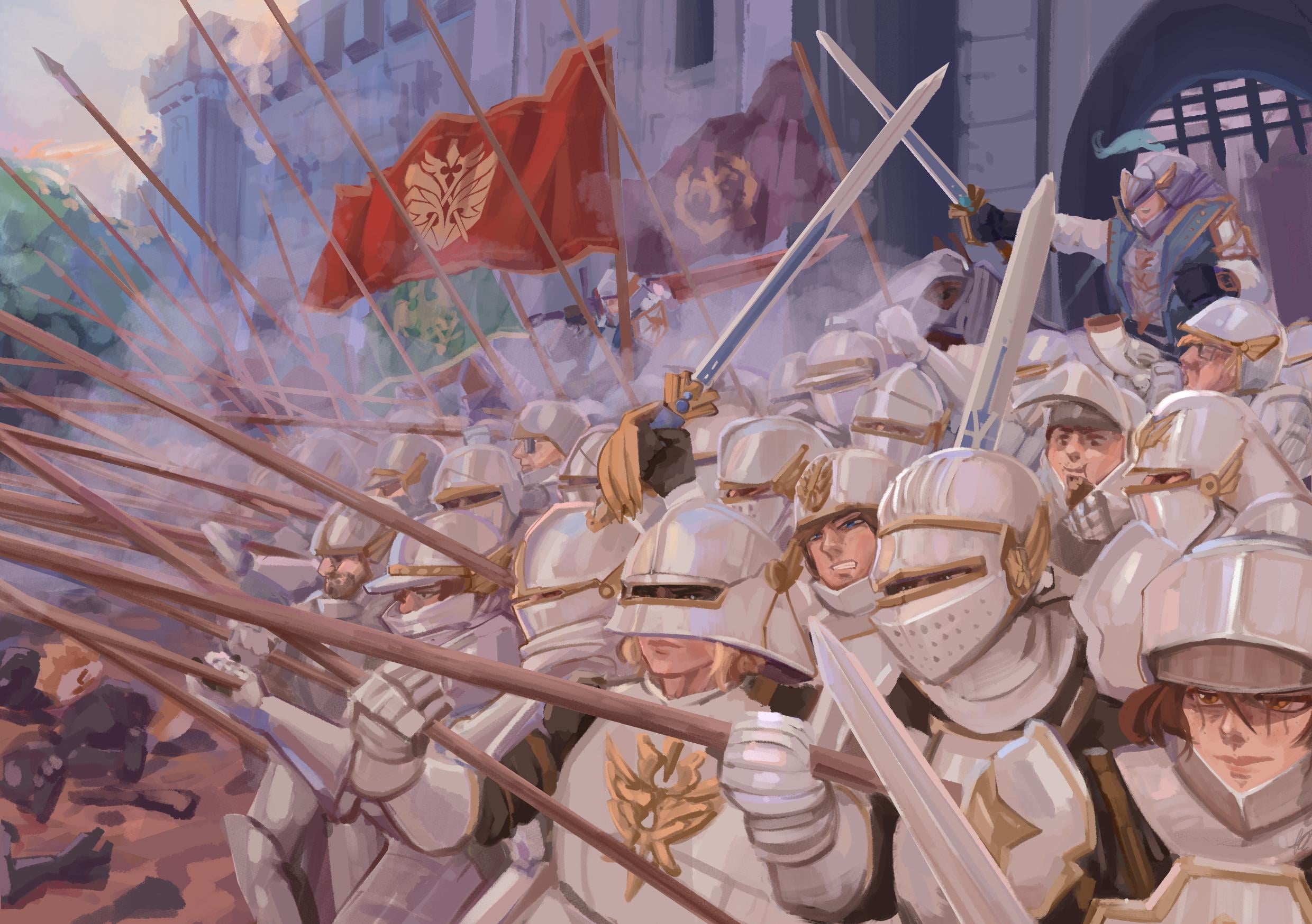 Knights of Favonius Holding the Gates