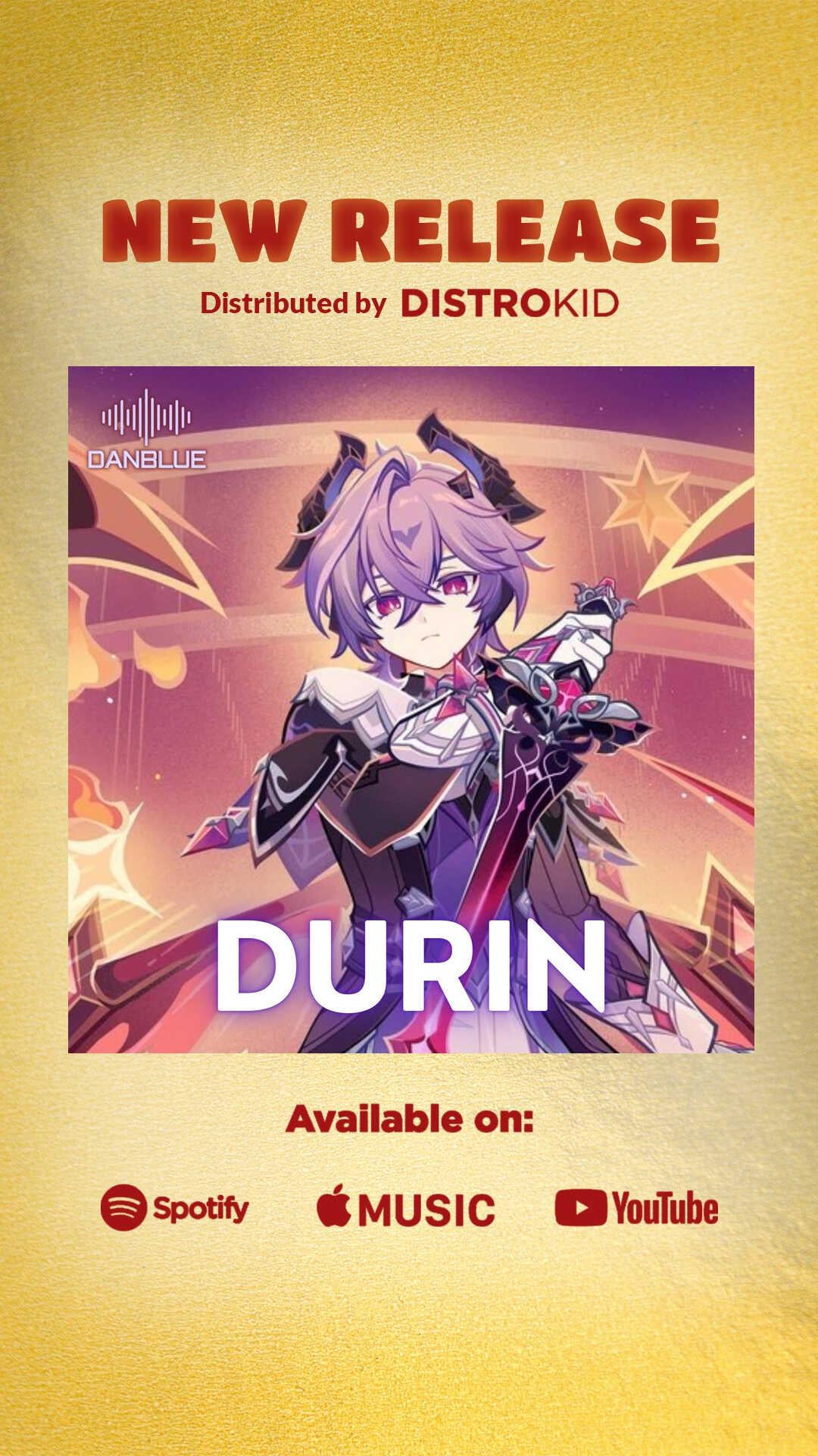 My Durin theme is out on all streaming services! I also made an epic remix of it with metal guitars