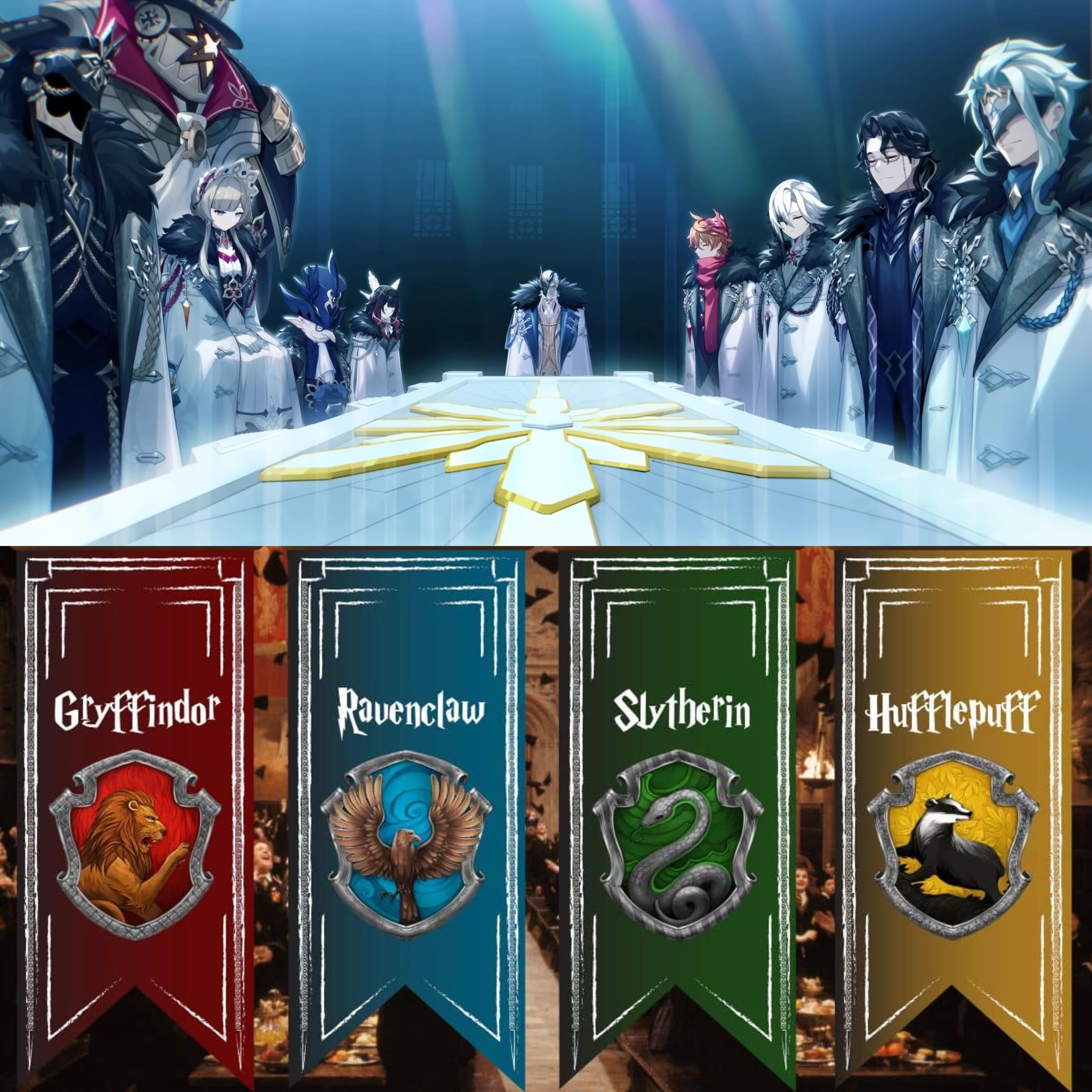 Which Hogwarts house do you think each of the Fatui Harbingers belong to?