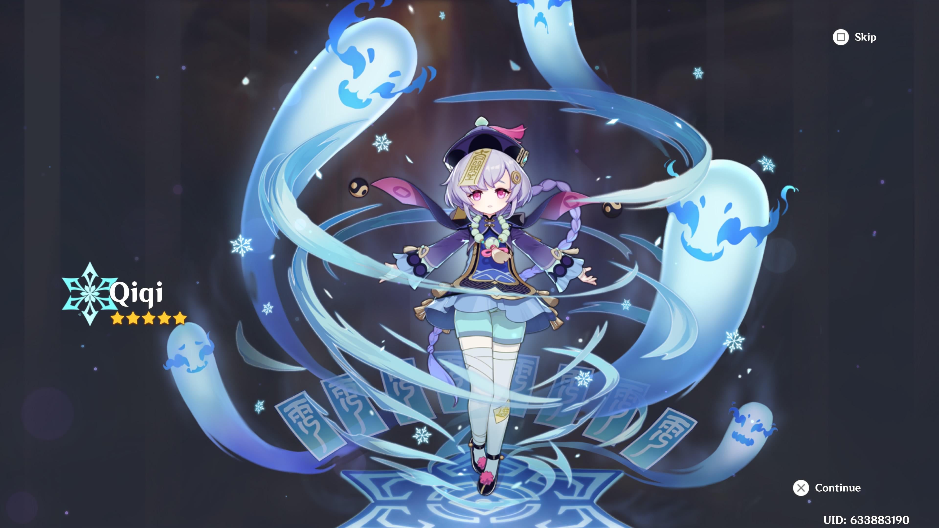 My first 5 star character 😑