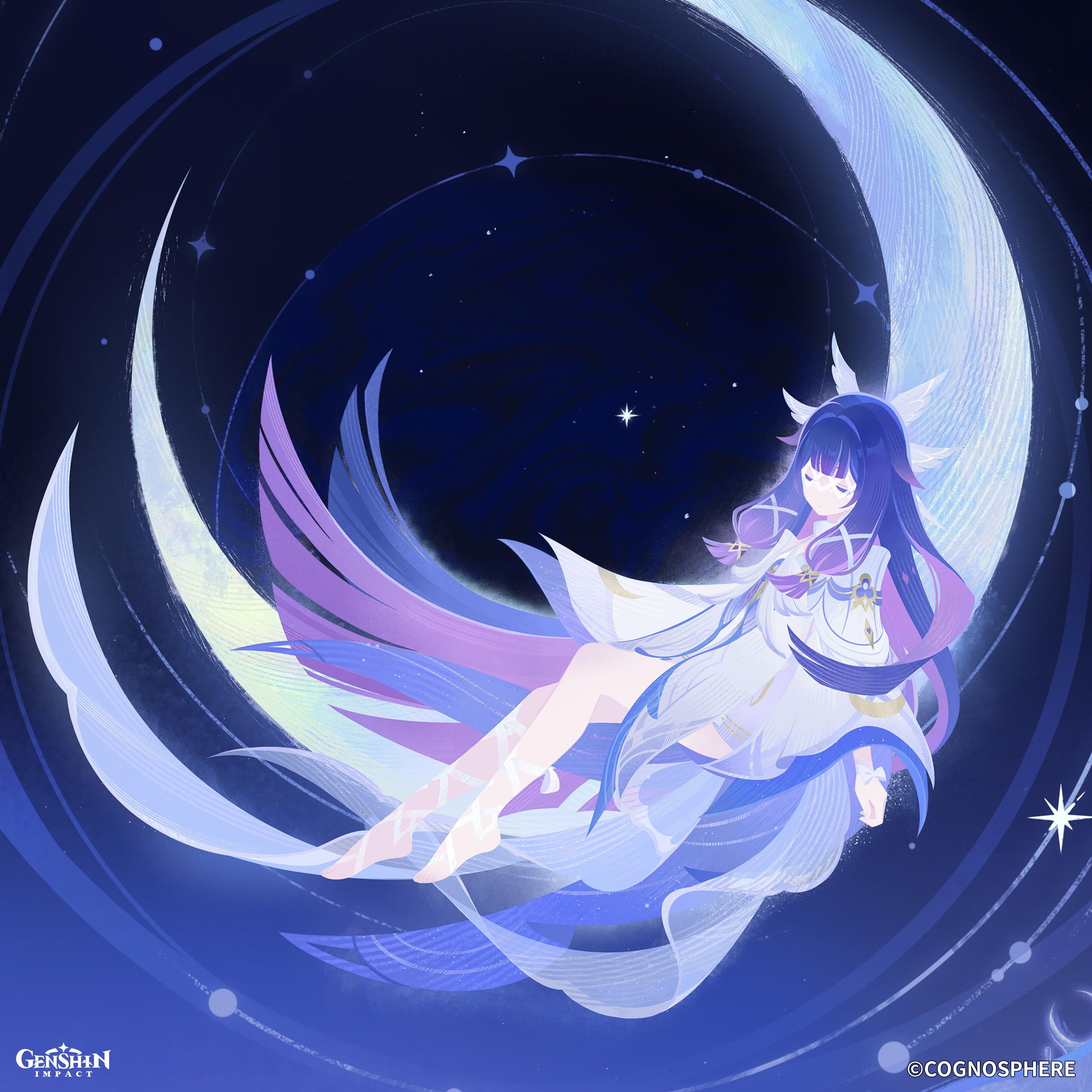 O new moon, illuminate this land once more