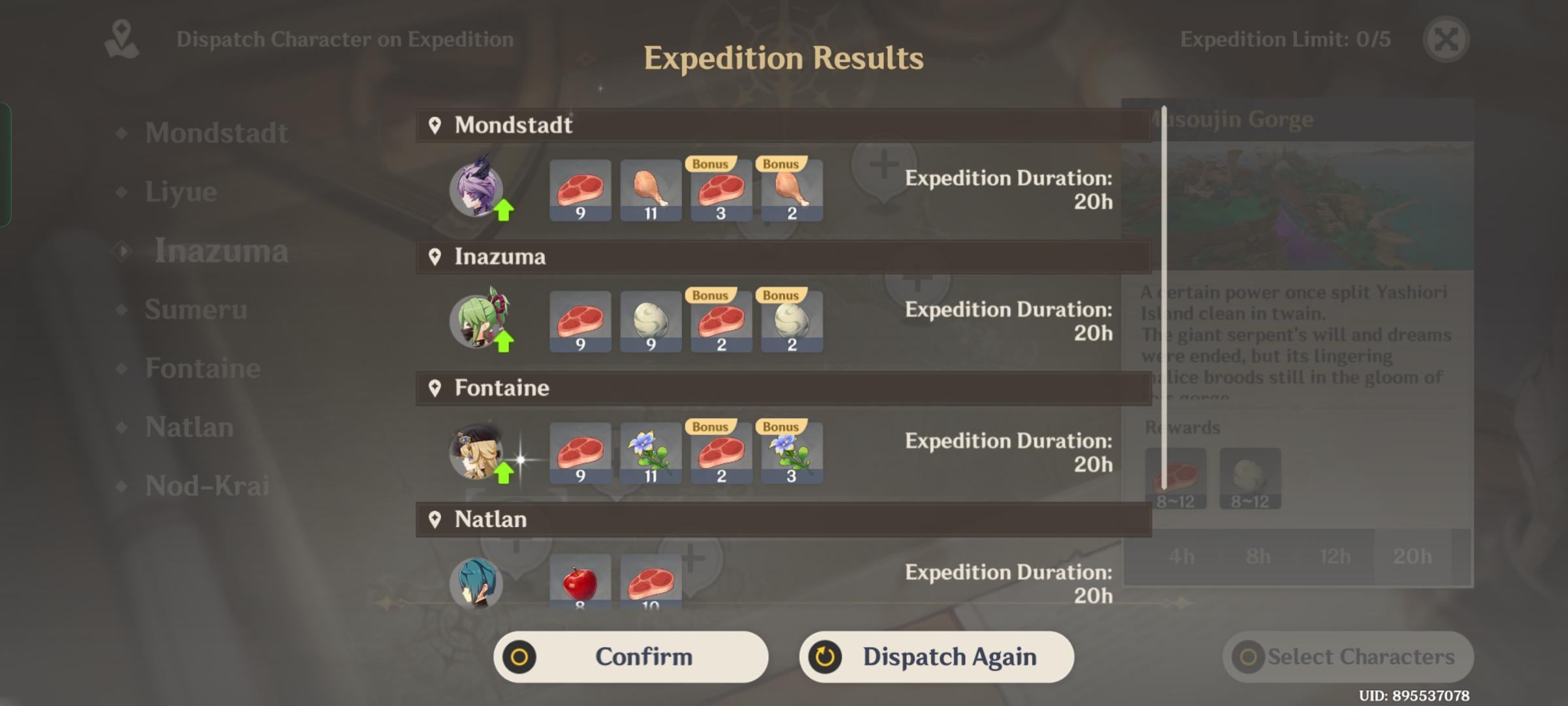 What things do you usually send expeditions for