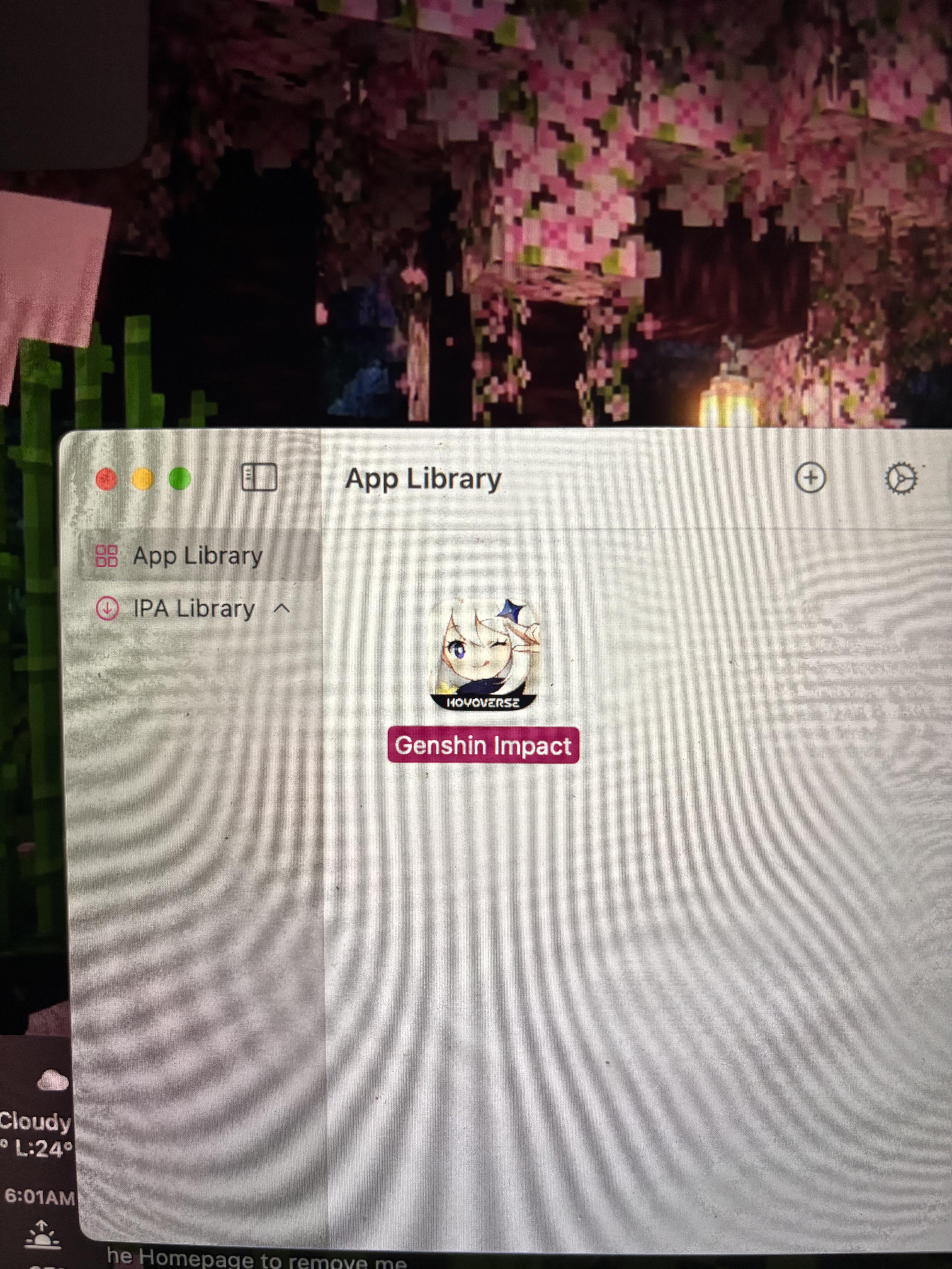 Playing Genshin on Mac using PlayCover is slowly cooking my laptop pls Hoyoverse 😭