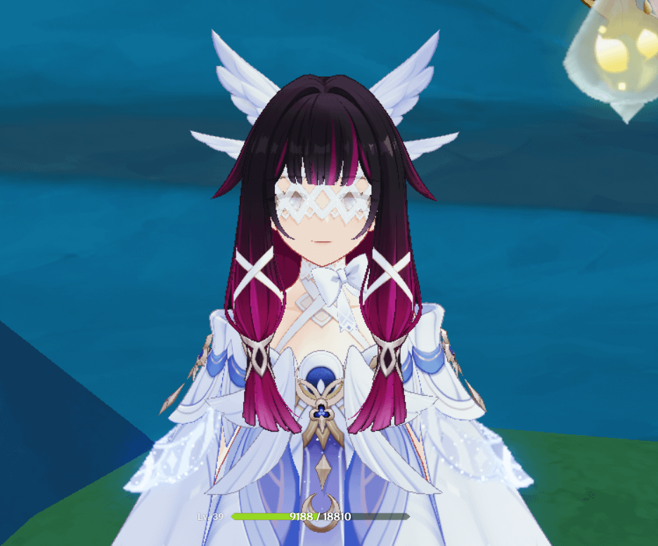 I just got her and already have her glitched, no she refused to close her eyes