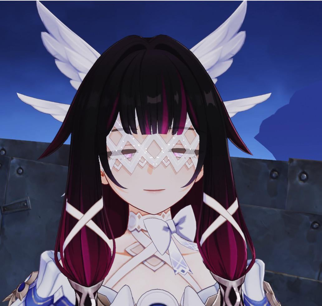 Why is she staring at me like that