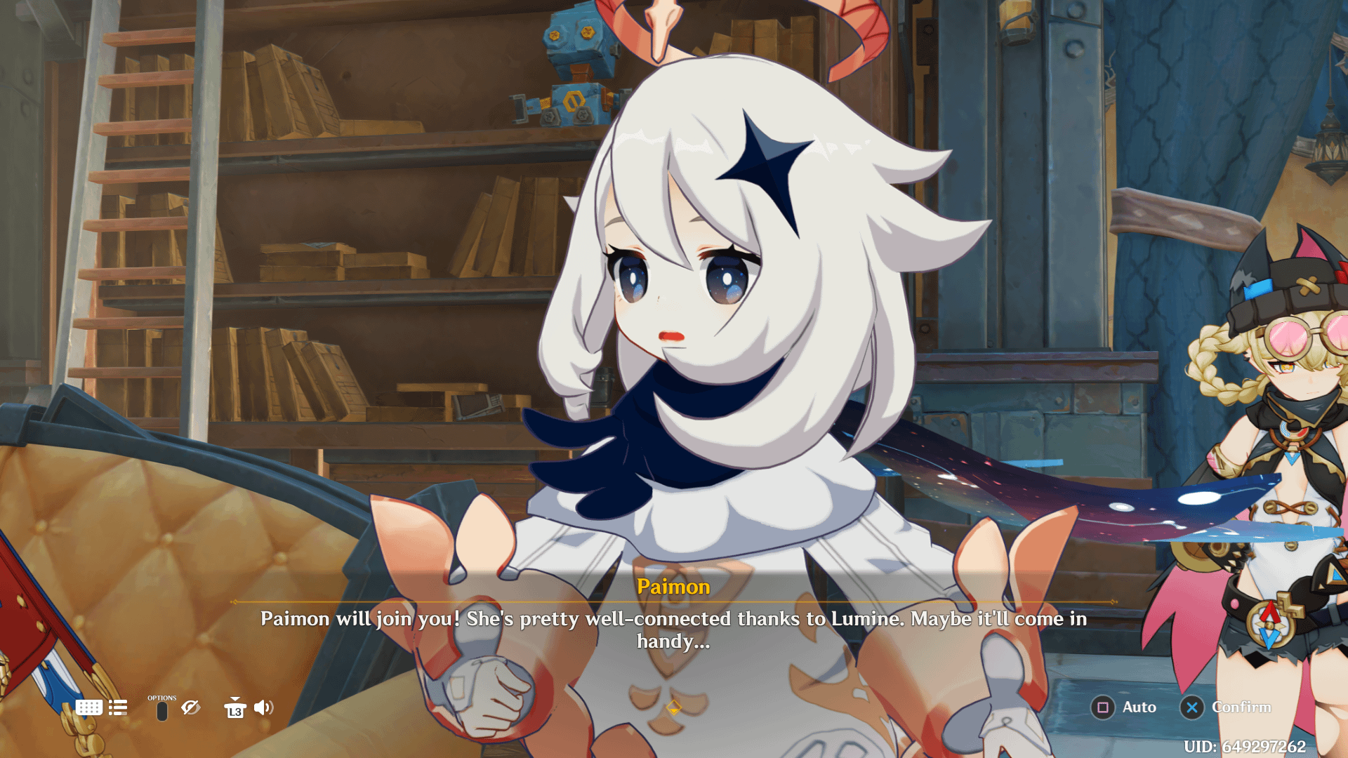 And then Paimon comes in Dottore's lab with everyone from Teyvat.