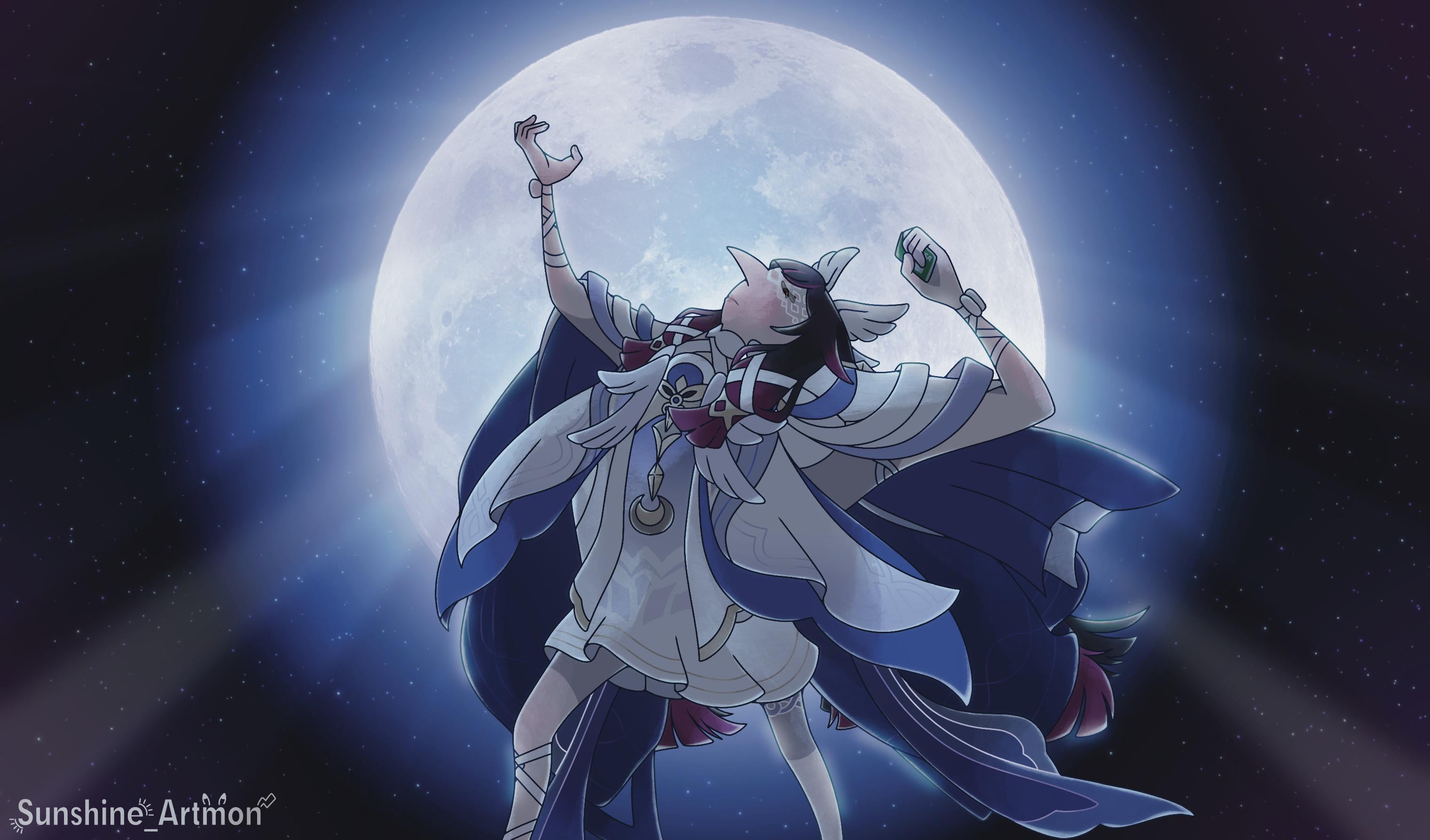 Tonight, we shall steal the moon!