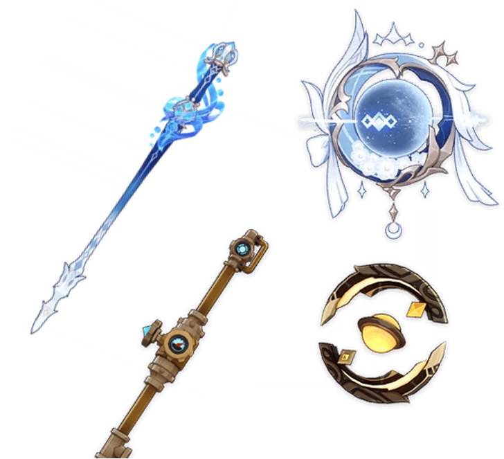 Hoyo giving Hydro 'Archons' blue signatures just to have brown 4 stars be the F2P option again