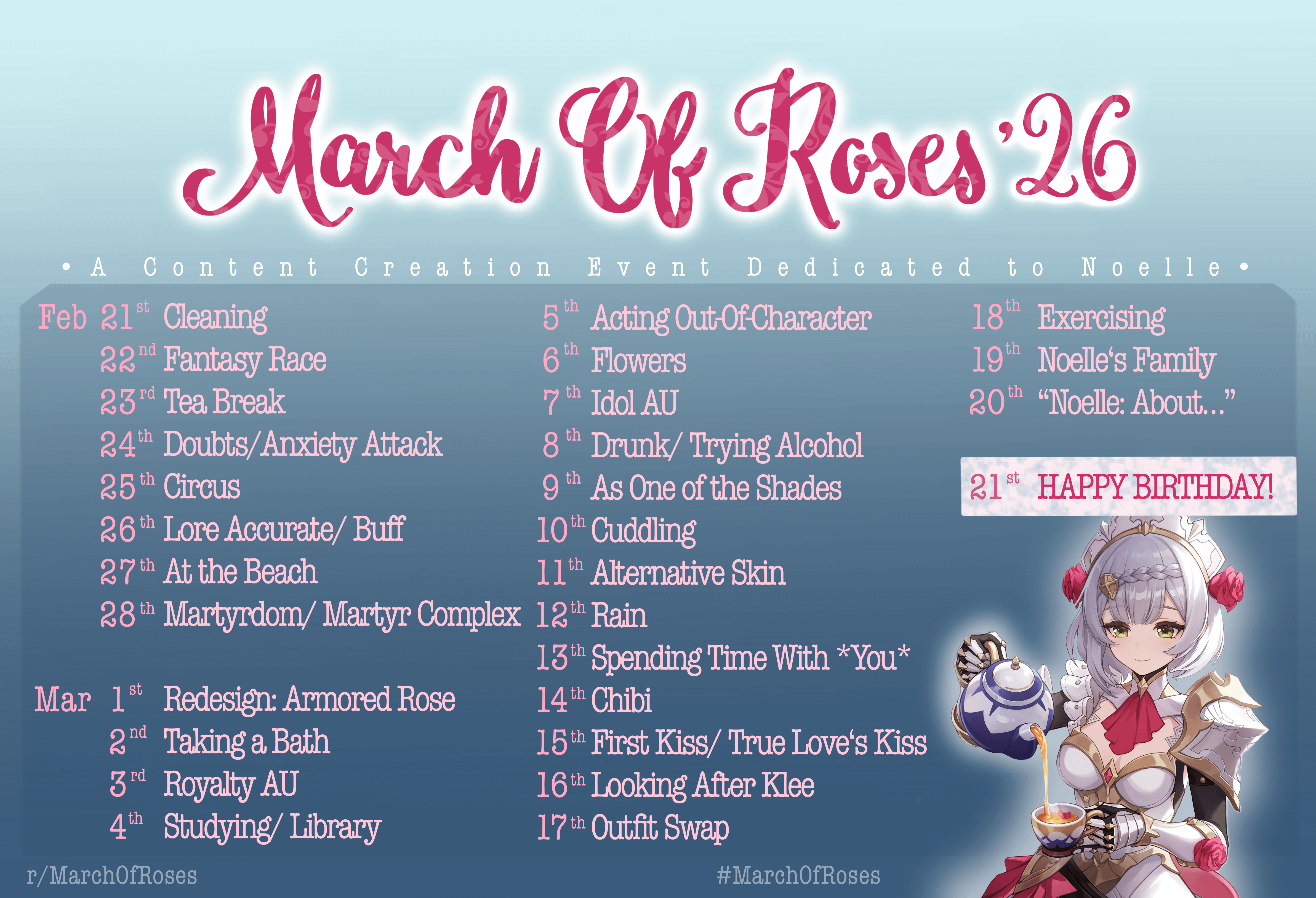 🌹 The Roses Bloom Next Month… Spread The Word! 🌹