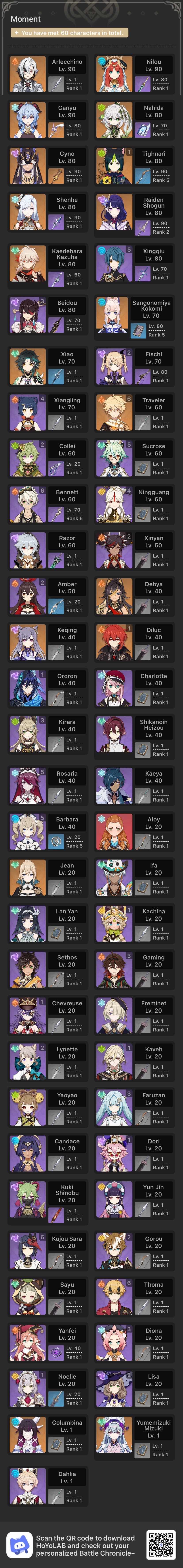 Help making a team for Columbina