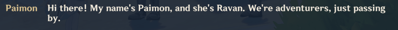 I never thought id see the day where paimon talks in first person :o